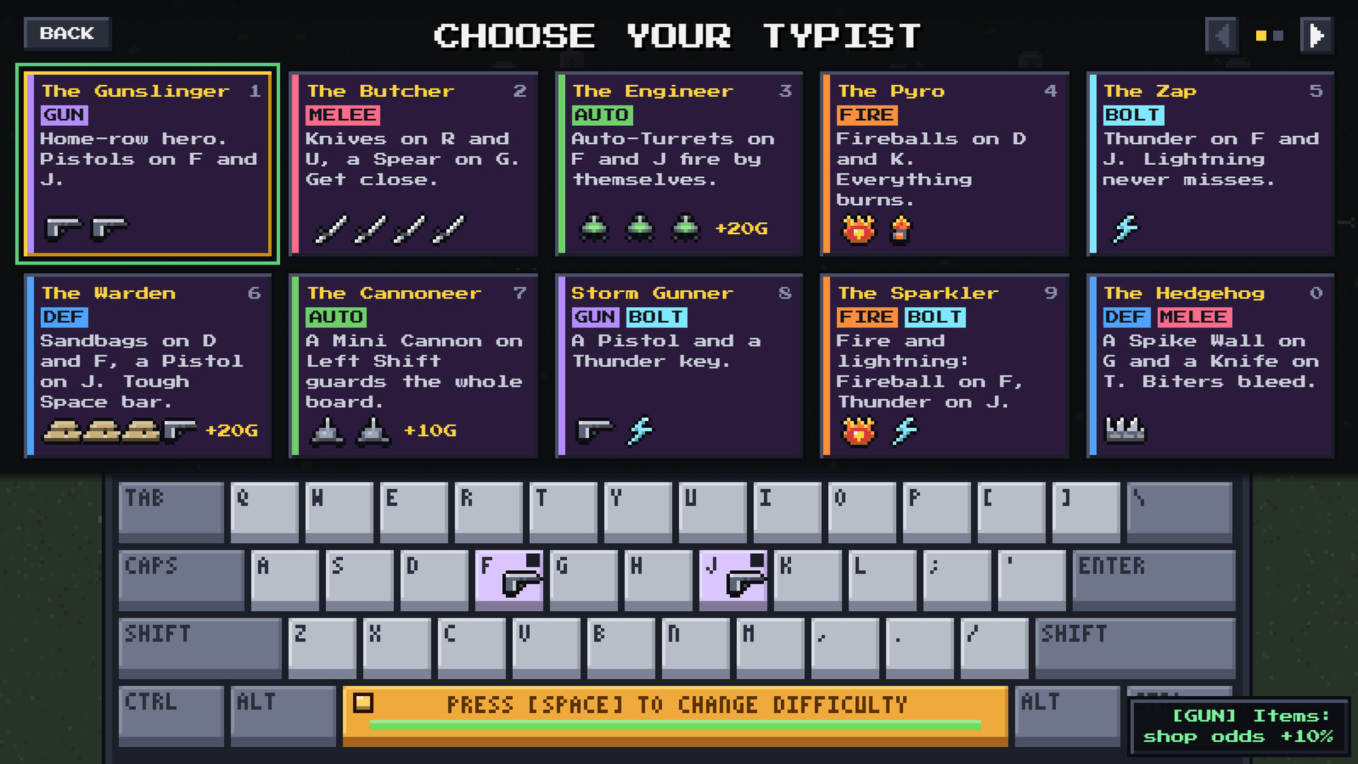 Keyboard vs. Zombies screenshot 5