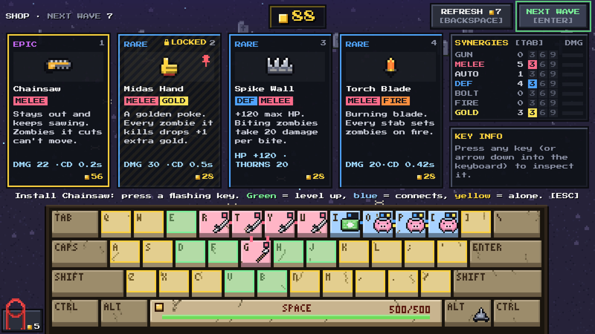 Keyboard vs. Zombies screenshot 2