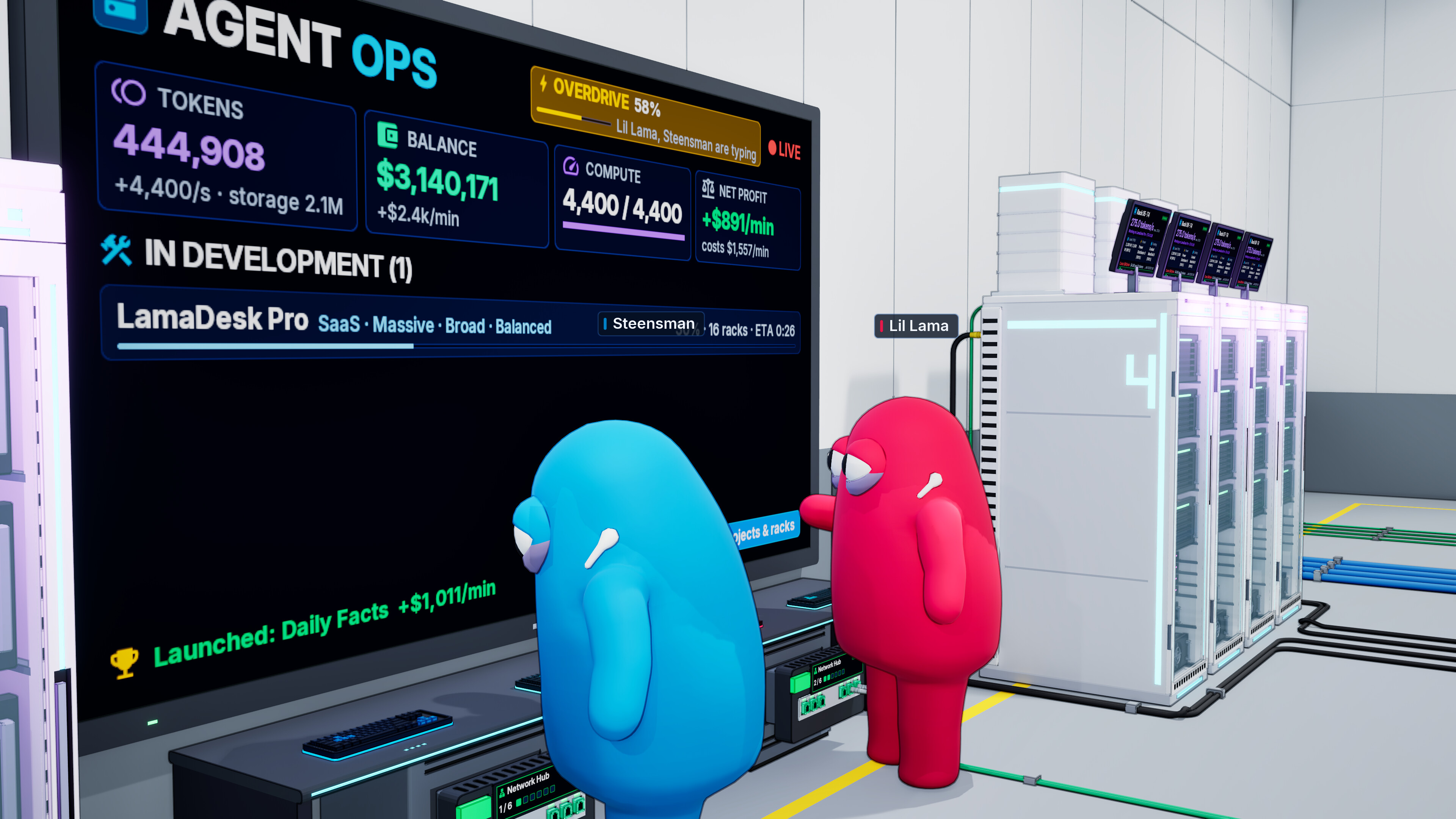 DataCenter Tycoon screenshot 2