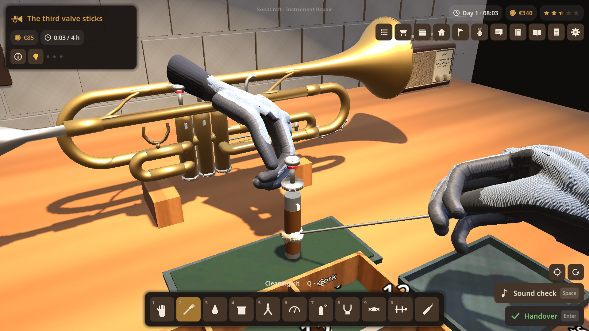 SonaCraft – Instrument Repair trailer