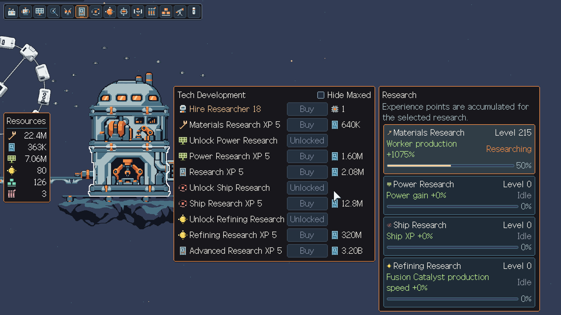 Space Builder Idle screenshot 2