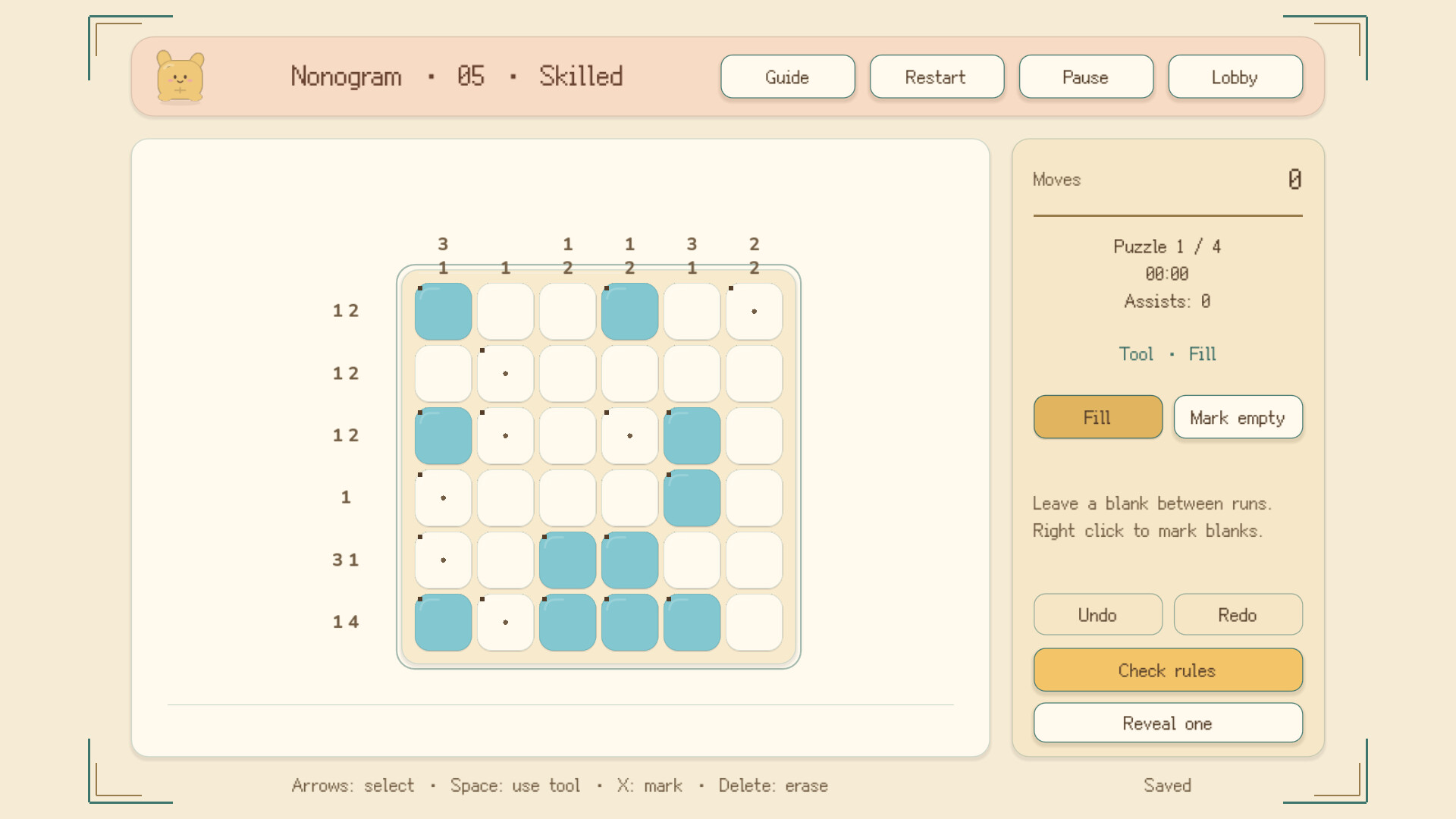 N in One Logic Puzzle Collection — Sudoku, Nonograms, Hashi & Slitherlink screenshot 2
