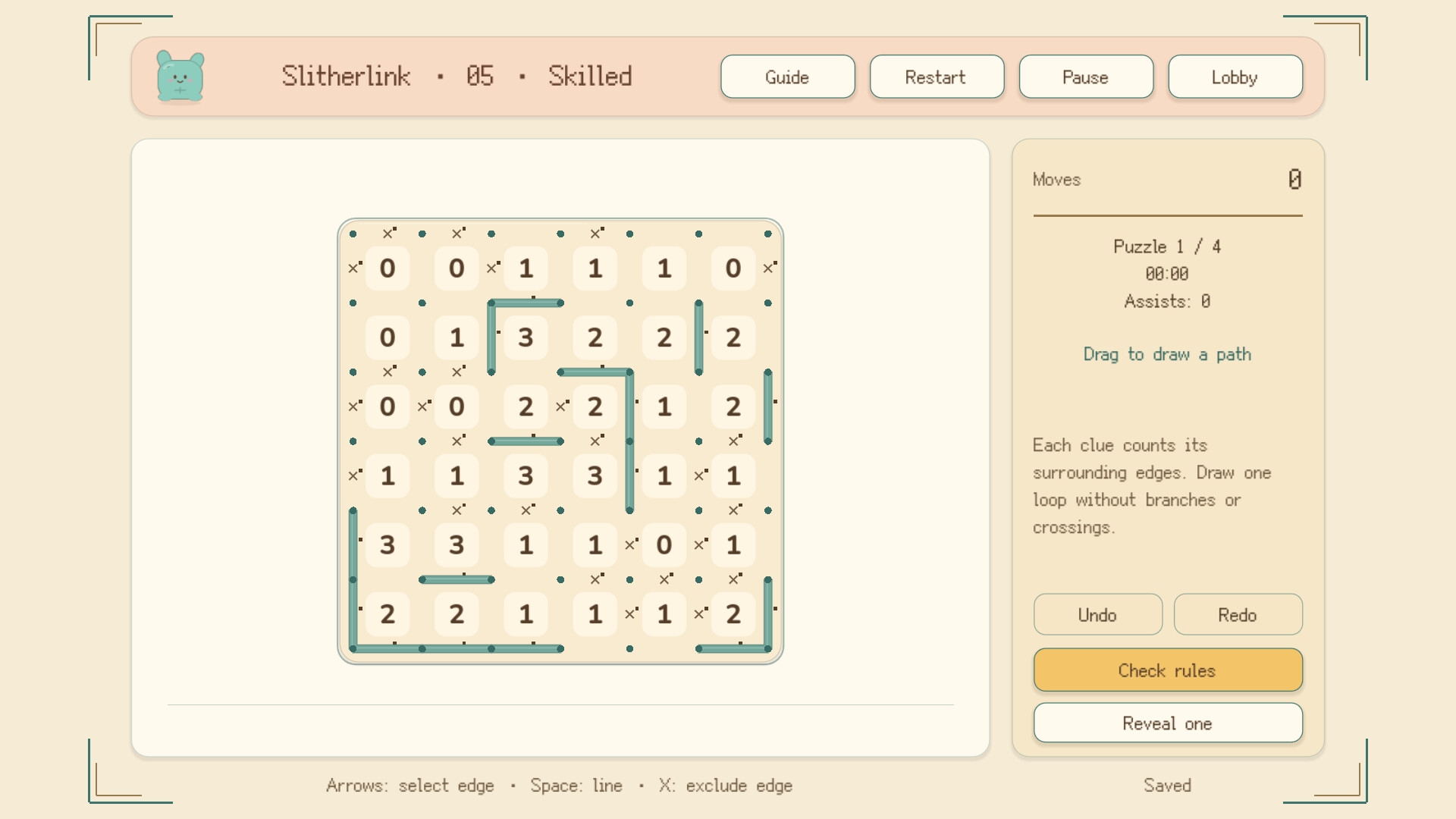 N in One Logic Puzzle Collection — Sudoku, Nonograms, Hashi & Slitherlink screenshot 4