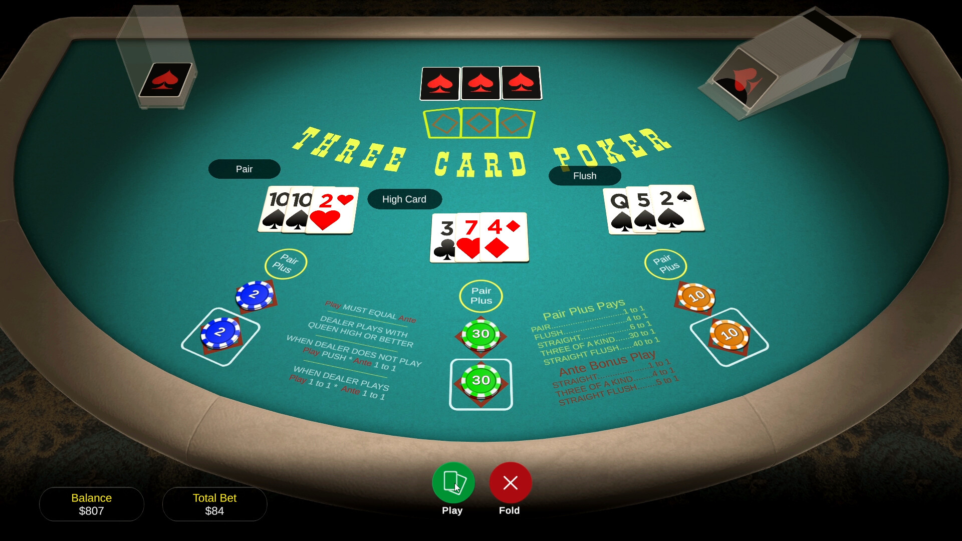 Poker screenshot 2