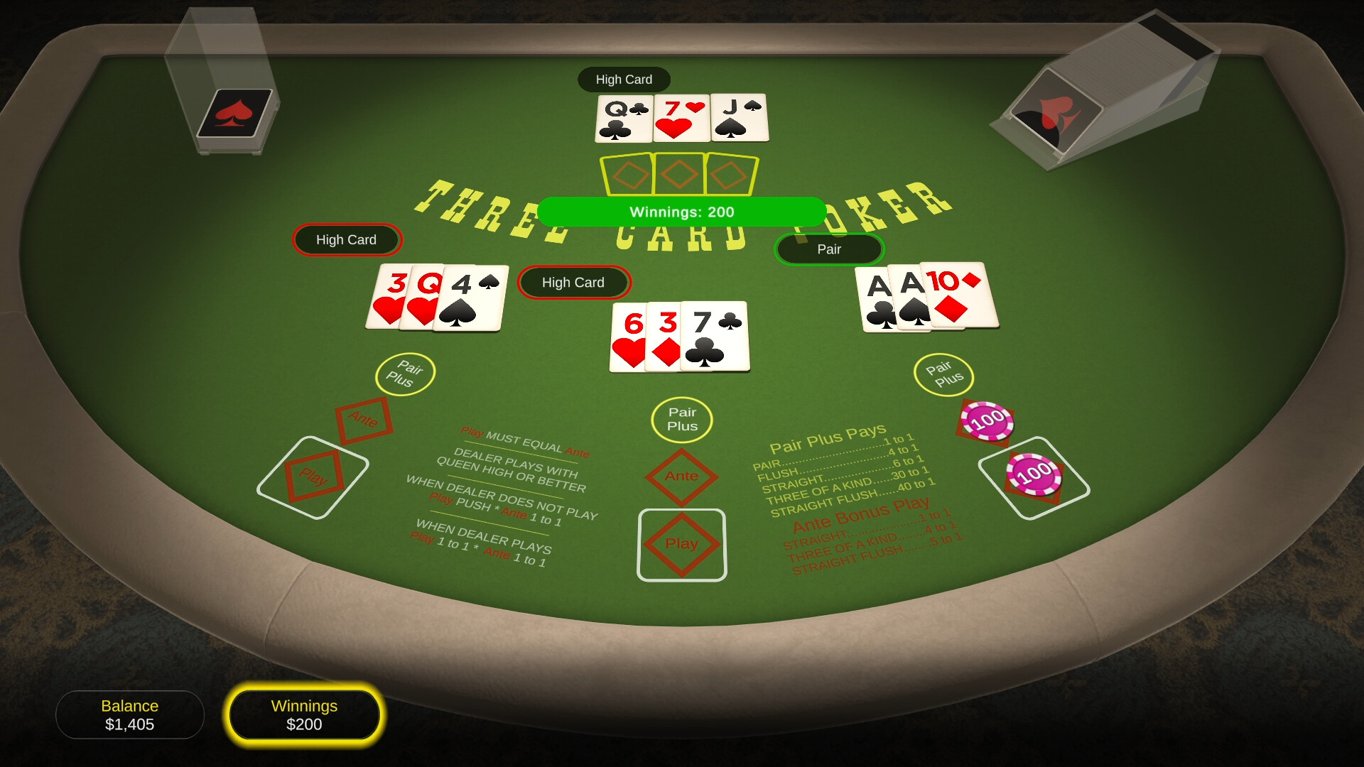 Poker screenshot 3