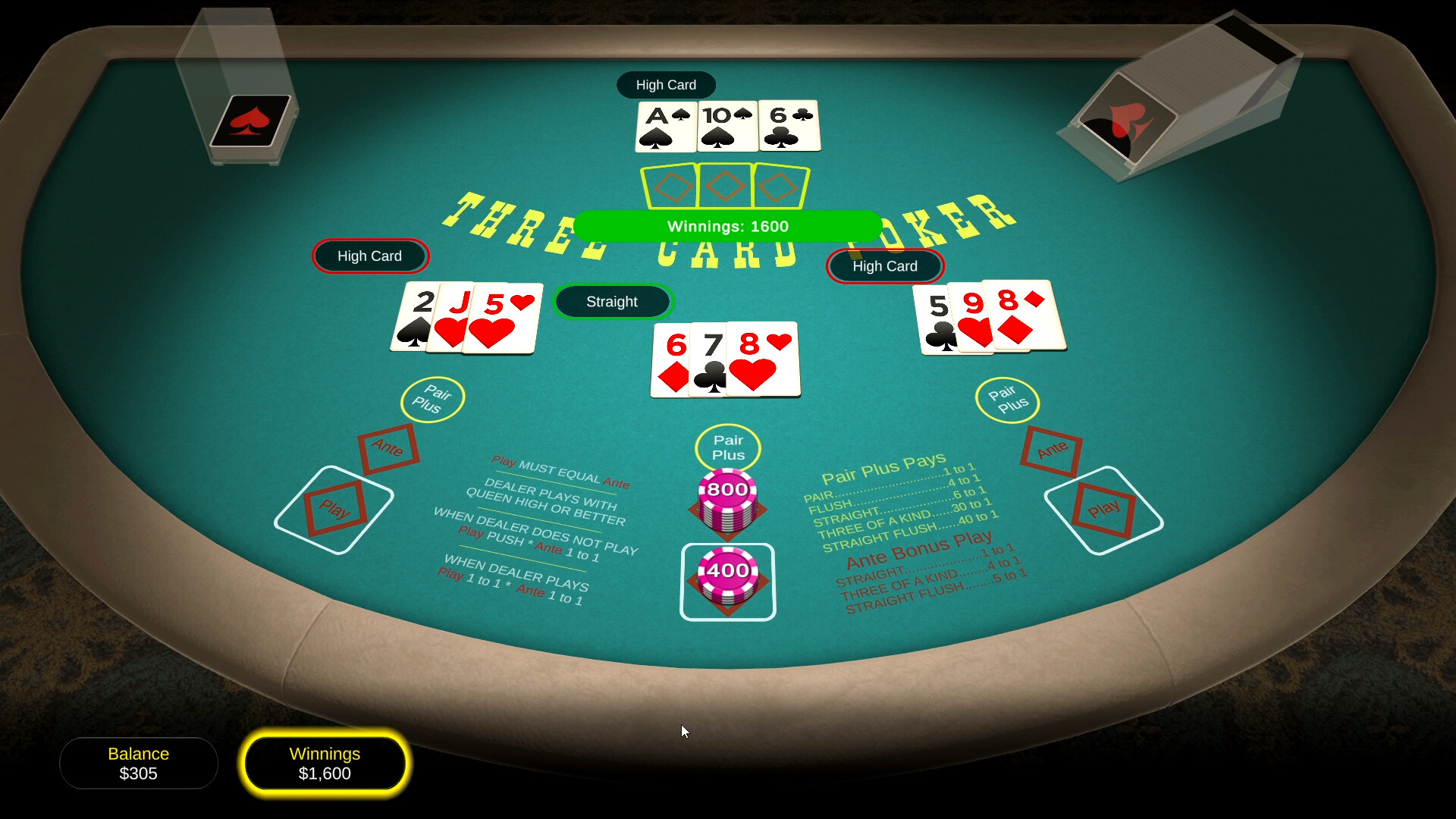 Poker trailer