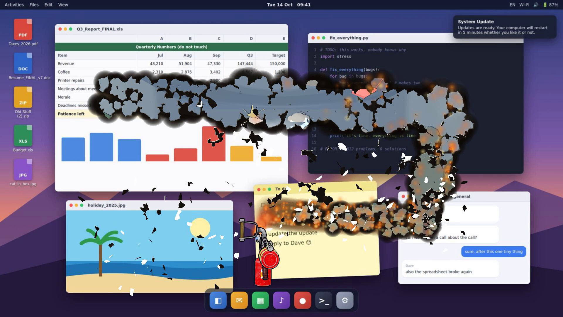 Desktop Destruction screenshot 4
