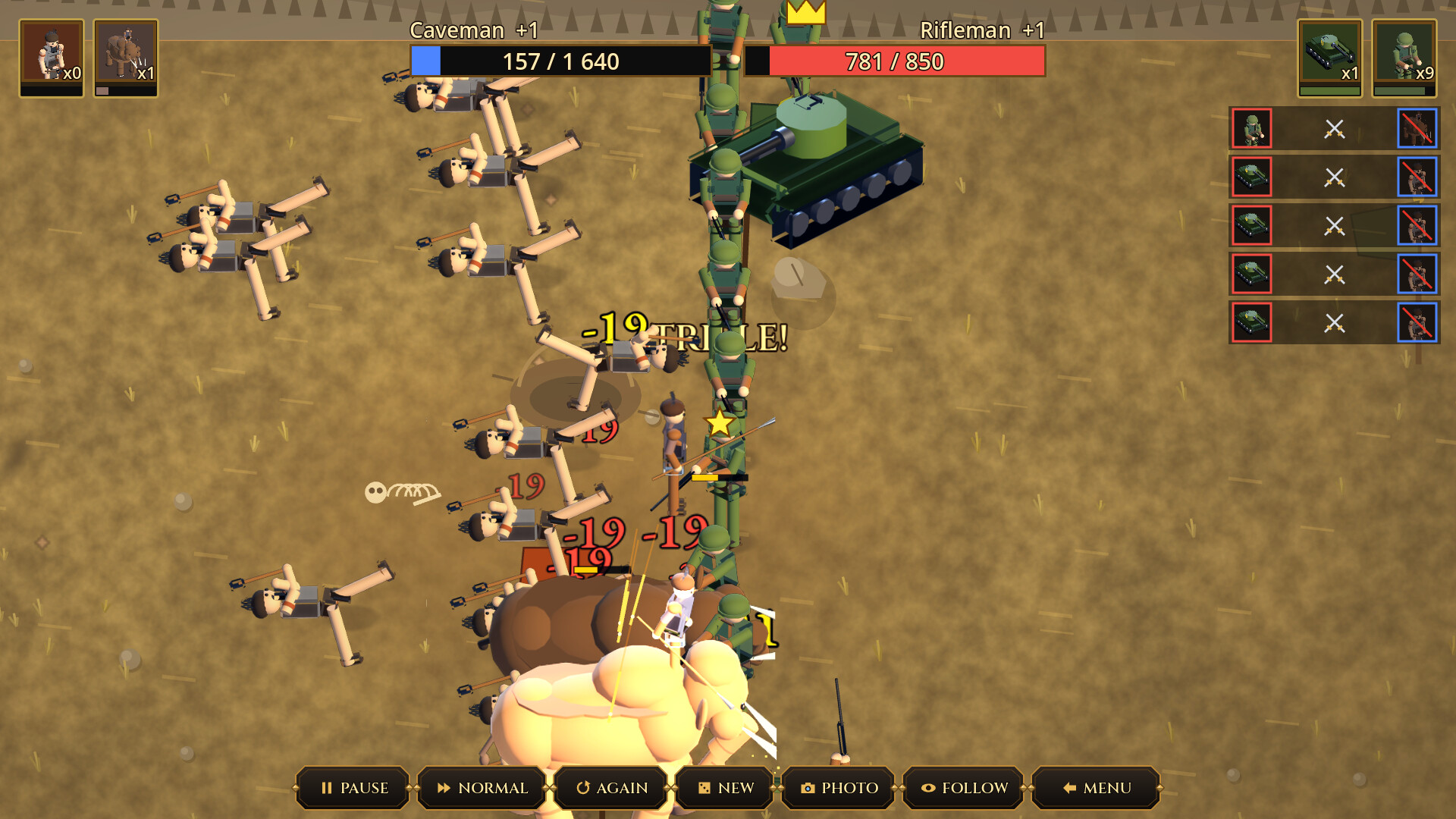 Realistic Battle Simulator screenshot 5