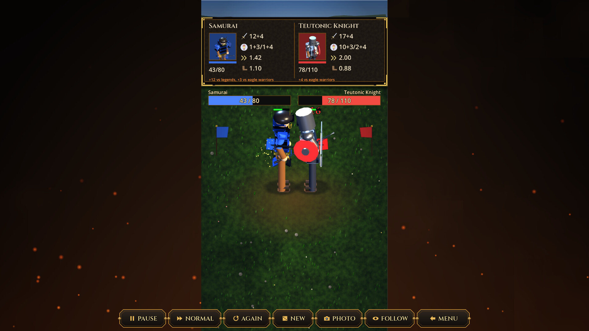 Realistic Battle Simulator screenshot 2