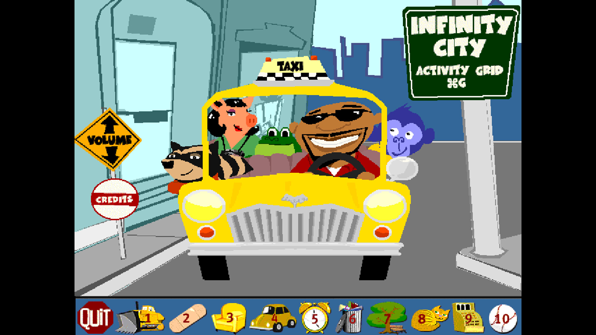 The Gigglebone Gang: Infinity City screenshot 1
