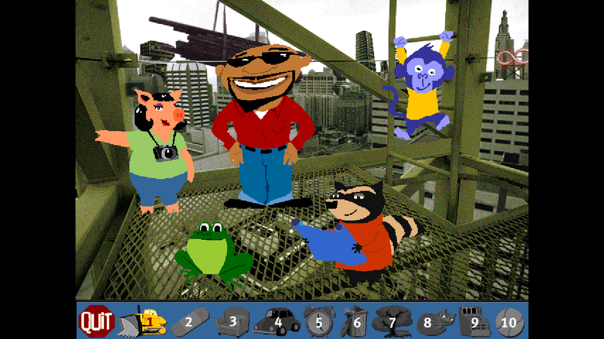 The Gigglebone Gang: Infinity City screenshot 3