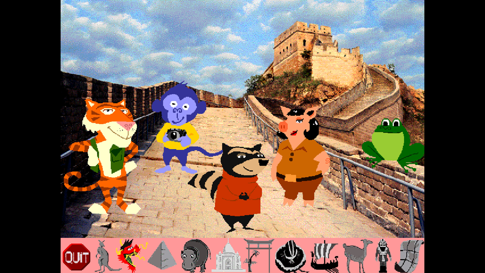 The Gigglebone Gang World Tour screenshot 1