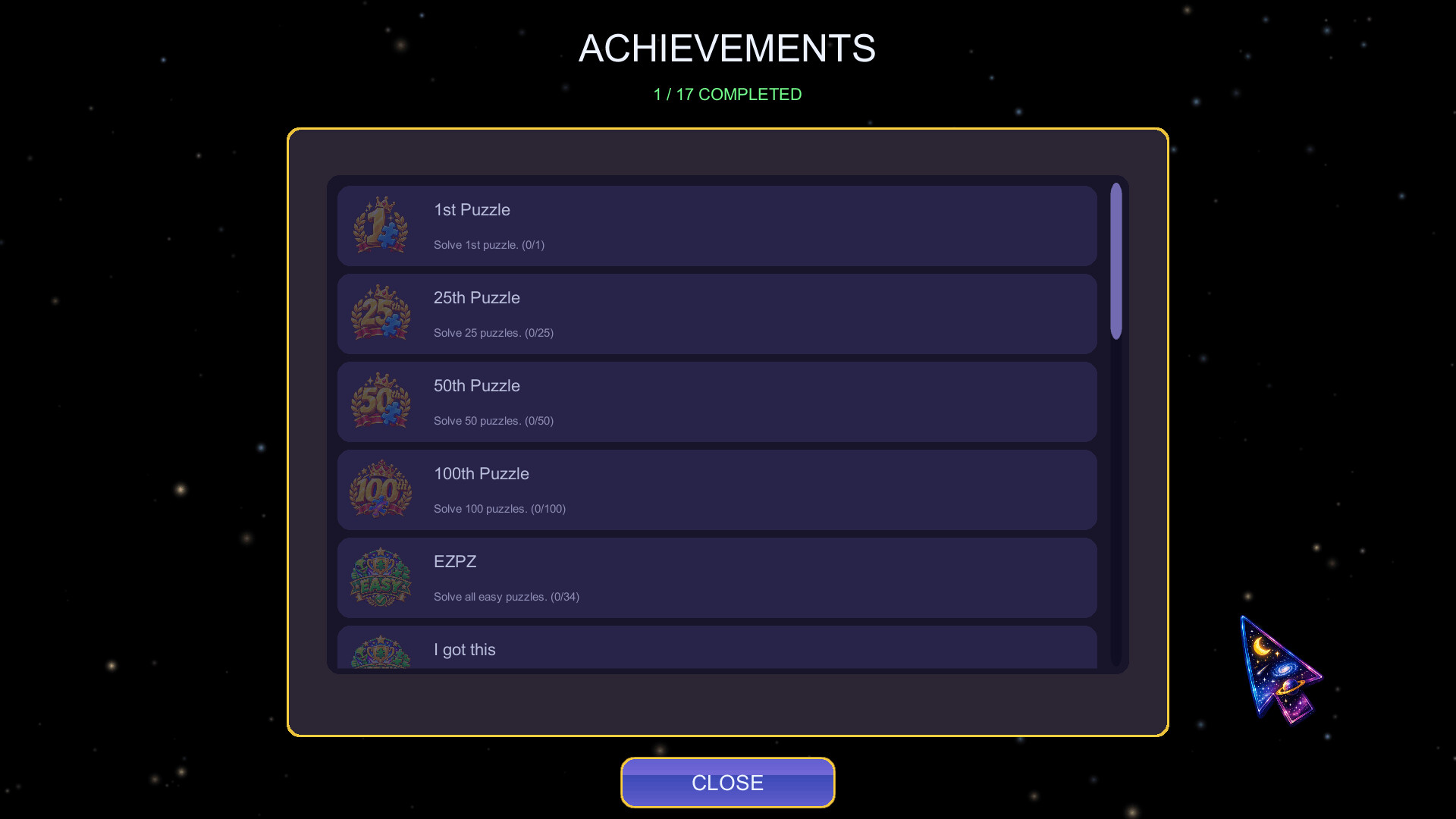 Cosmic Puzzles trailer