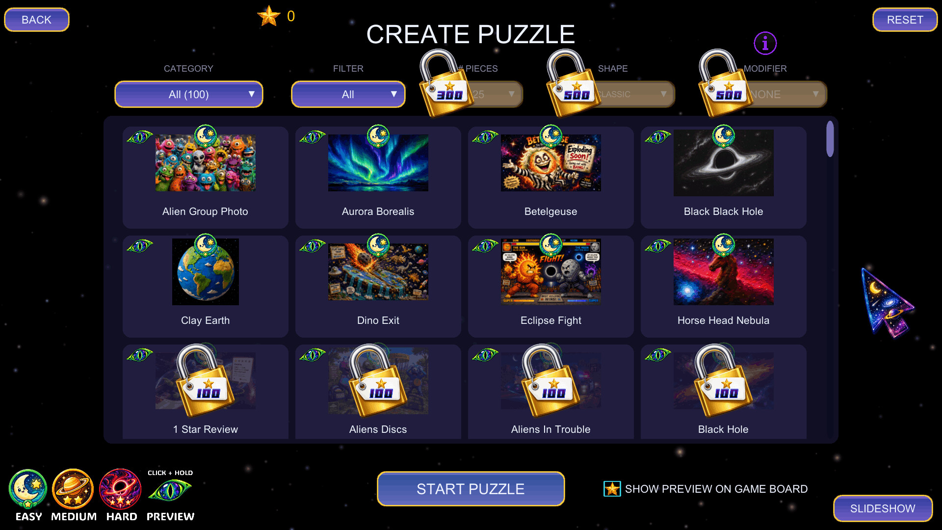 Cosmic Puzzles screenshot 4
