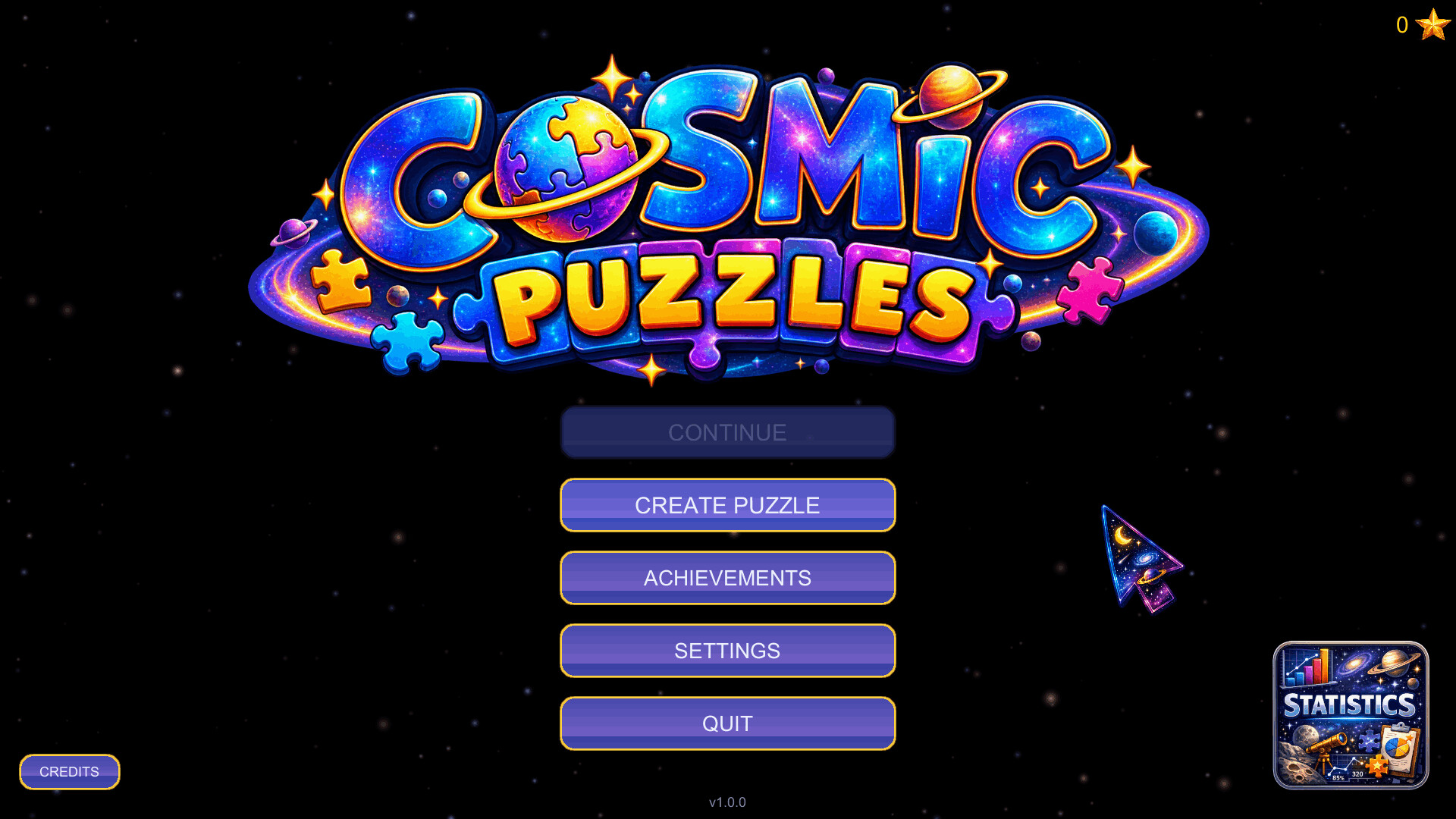 Cosmic Puzzles screenshot 3