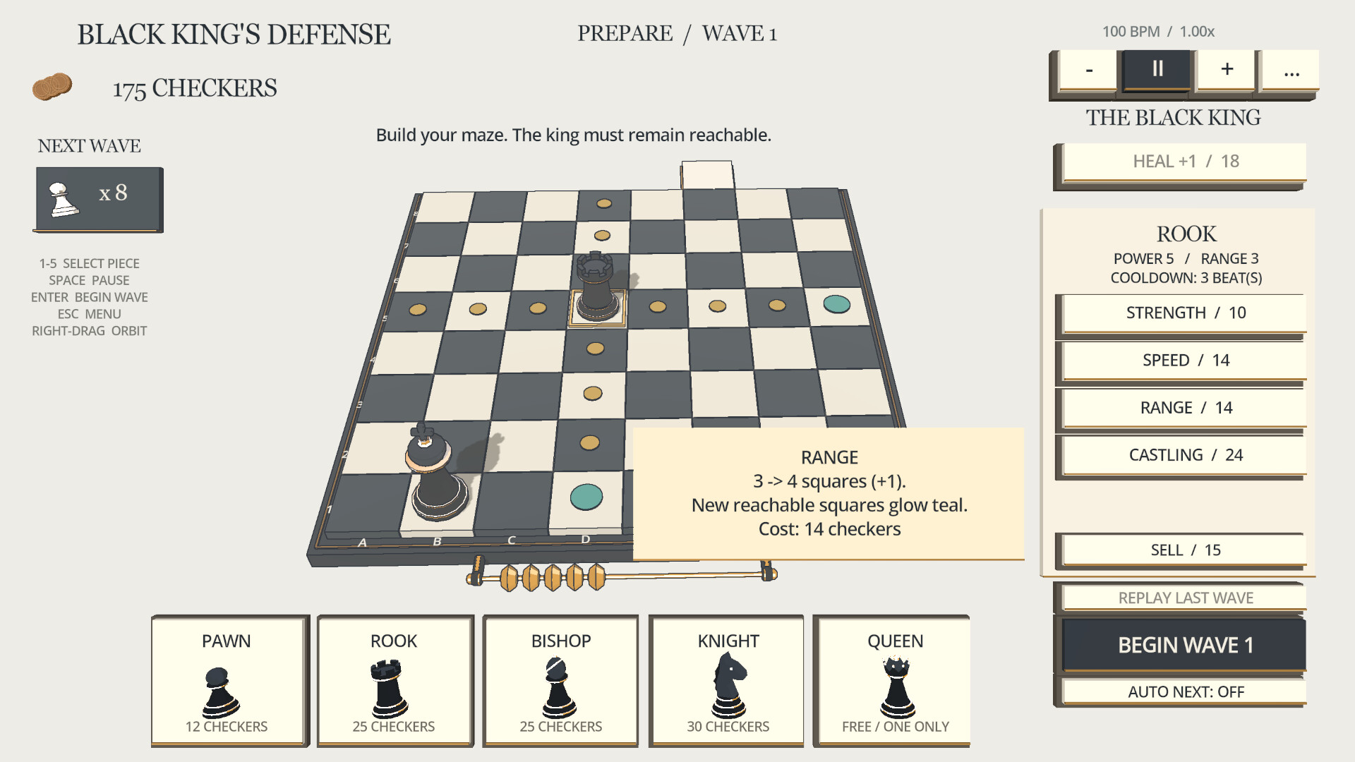 Black King's Defense screenshot 2