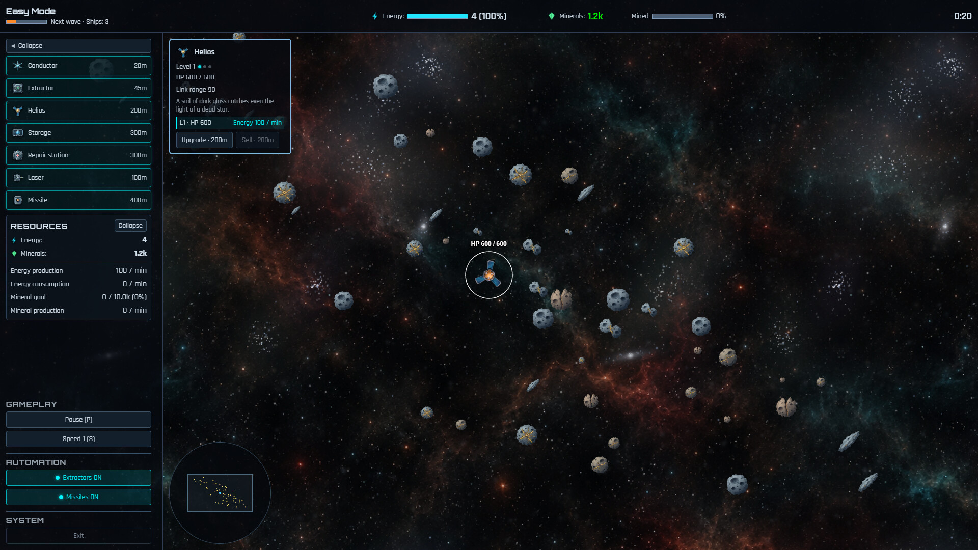 Asteroid Bastion screenshot 4