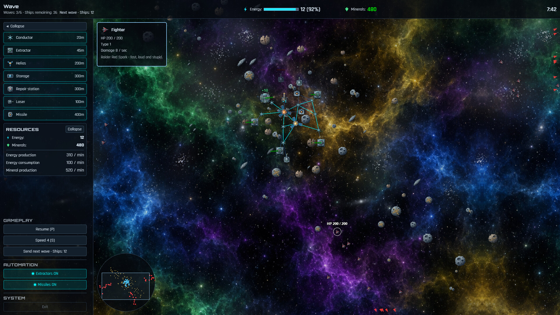 Asteroid Bastion screenshot 3
