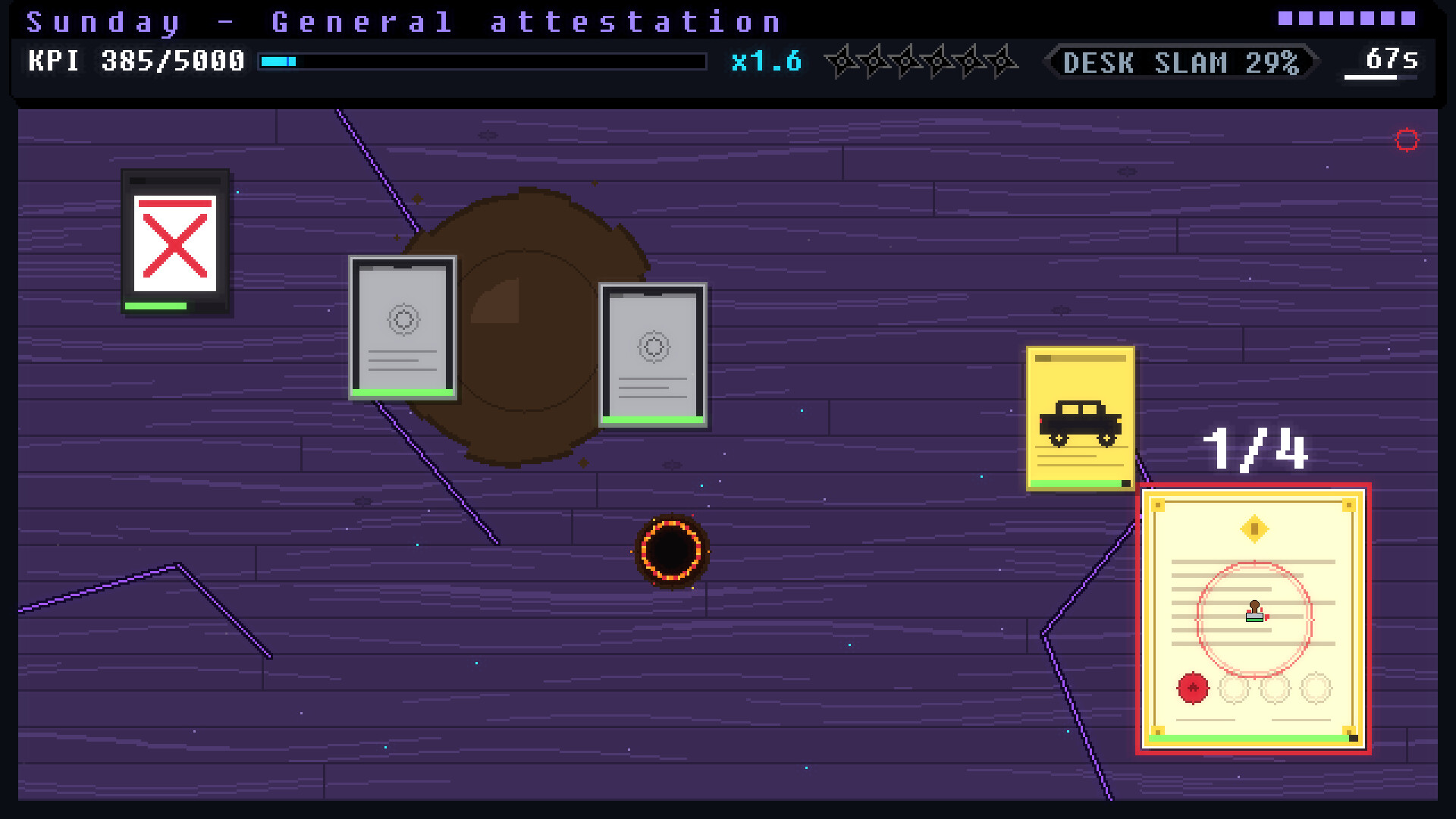 STAMP DUTY: PAPERWORK ROGUELITE screenshot 4