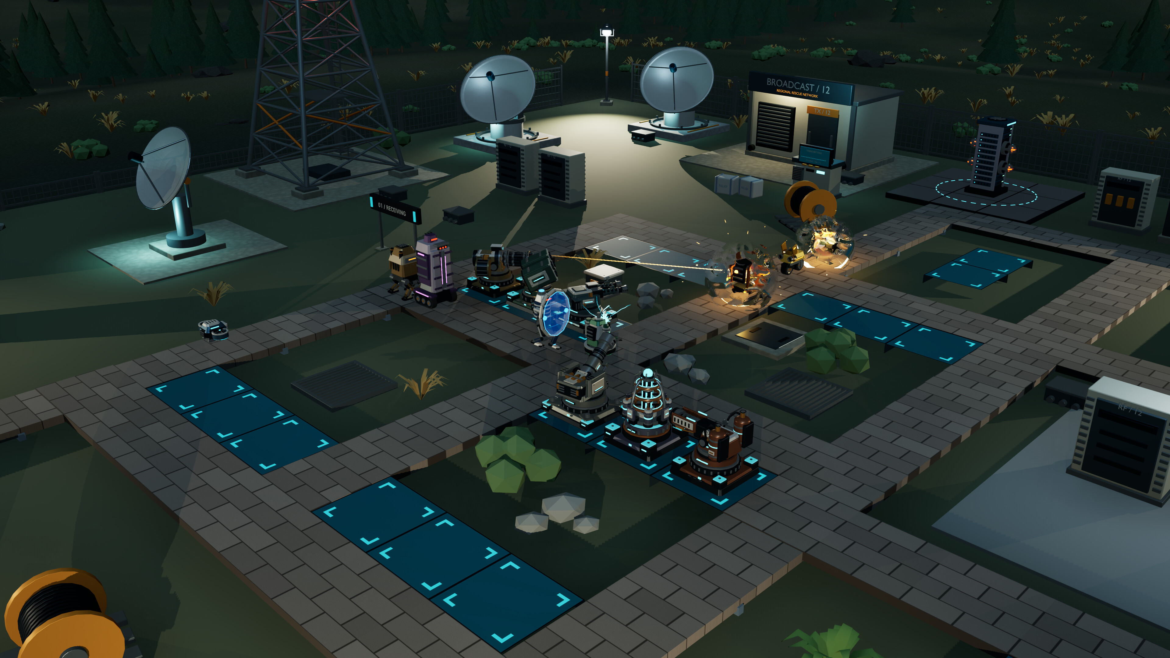 Gunmetal Switchyard – Tower Defense screenshot 4