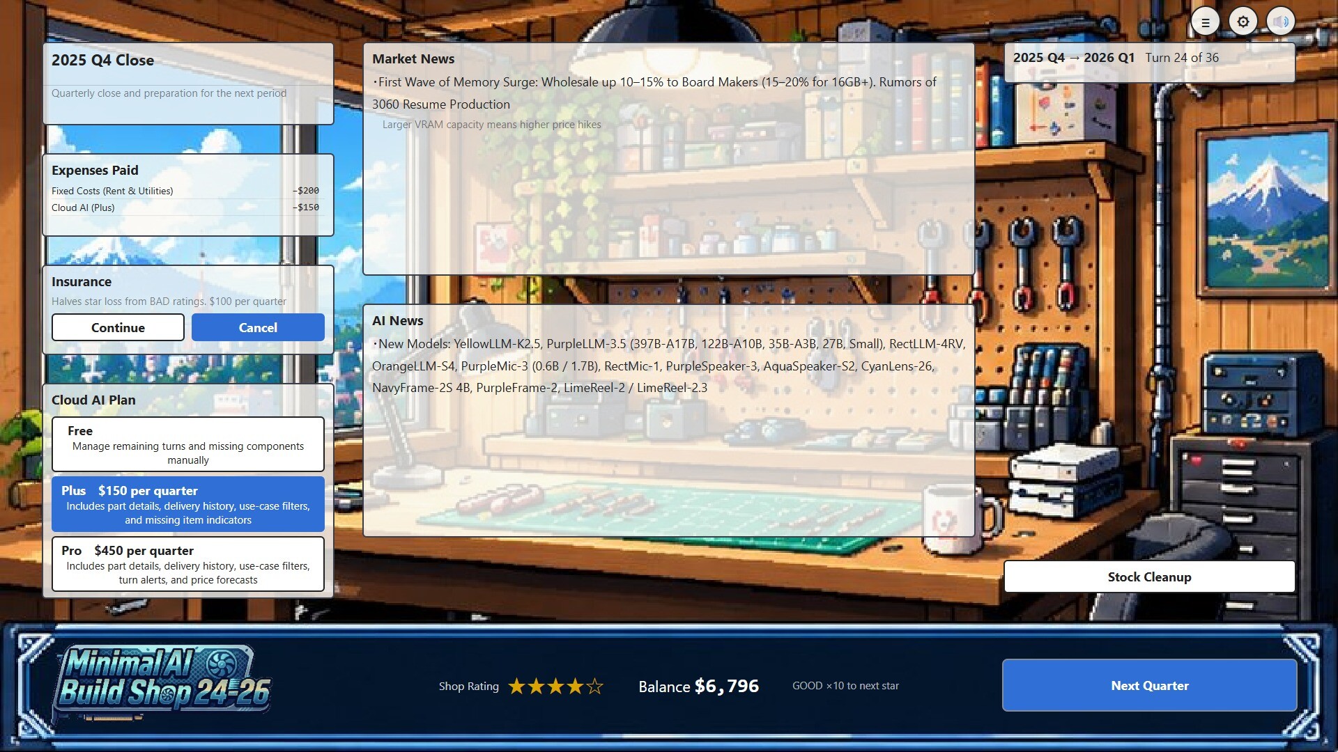 Minimal AI Build Shop 24-26 screenshot 5