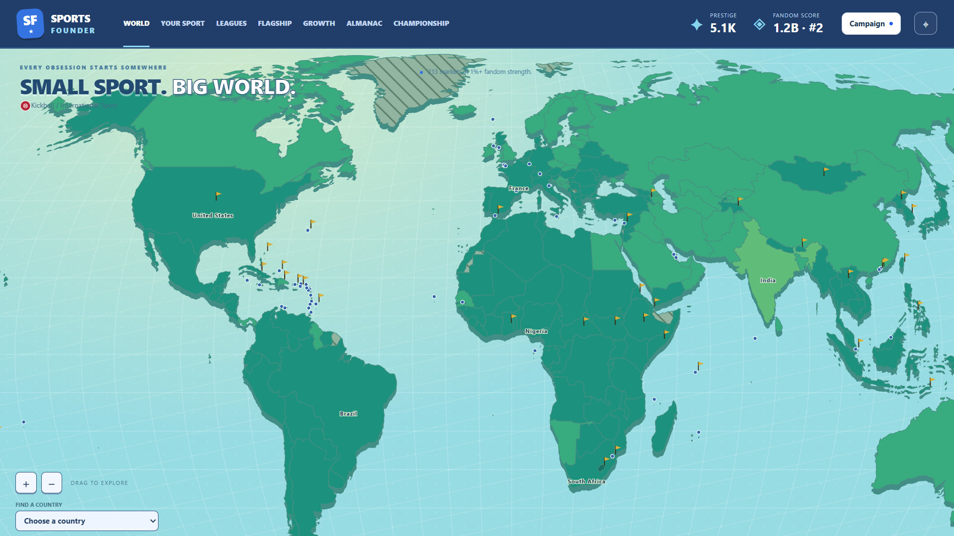 Sports Founder screenshot 1
