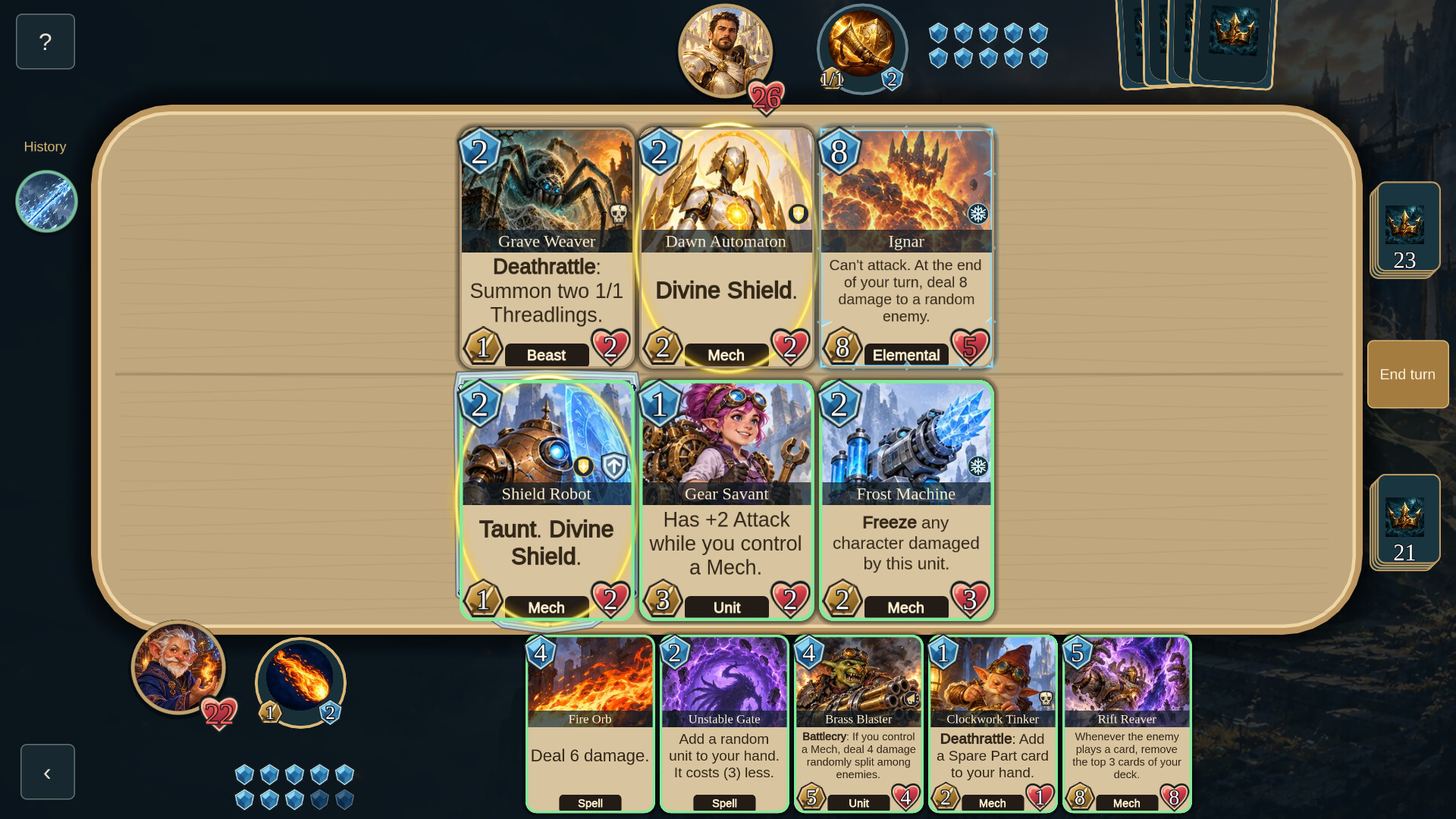Decks of Valor: Fantasy Card Battles screenshot 2