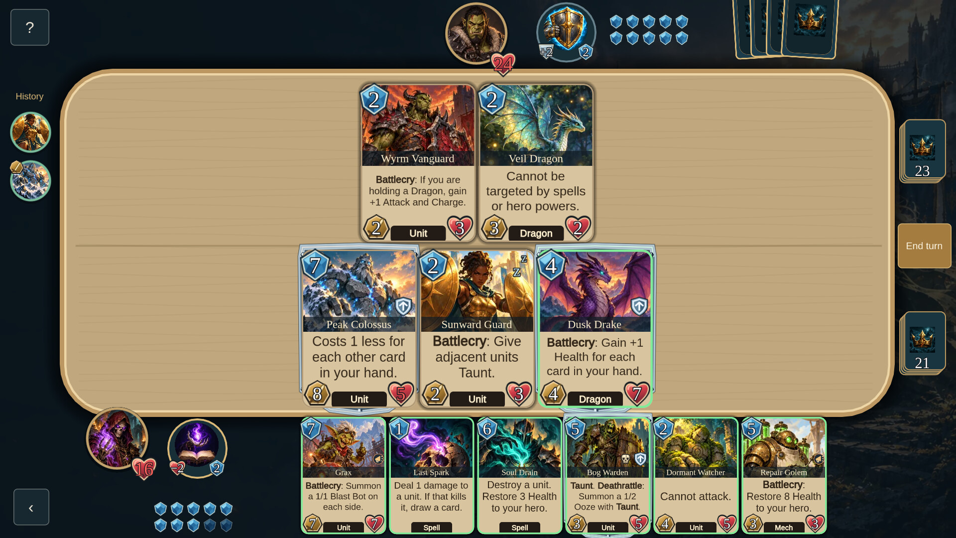 Decks of Valor: Fantasy Card Battles screenshot 4