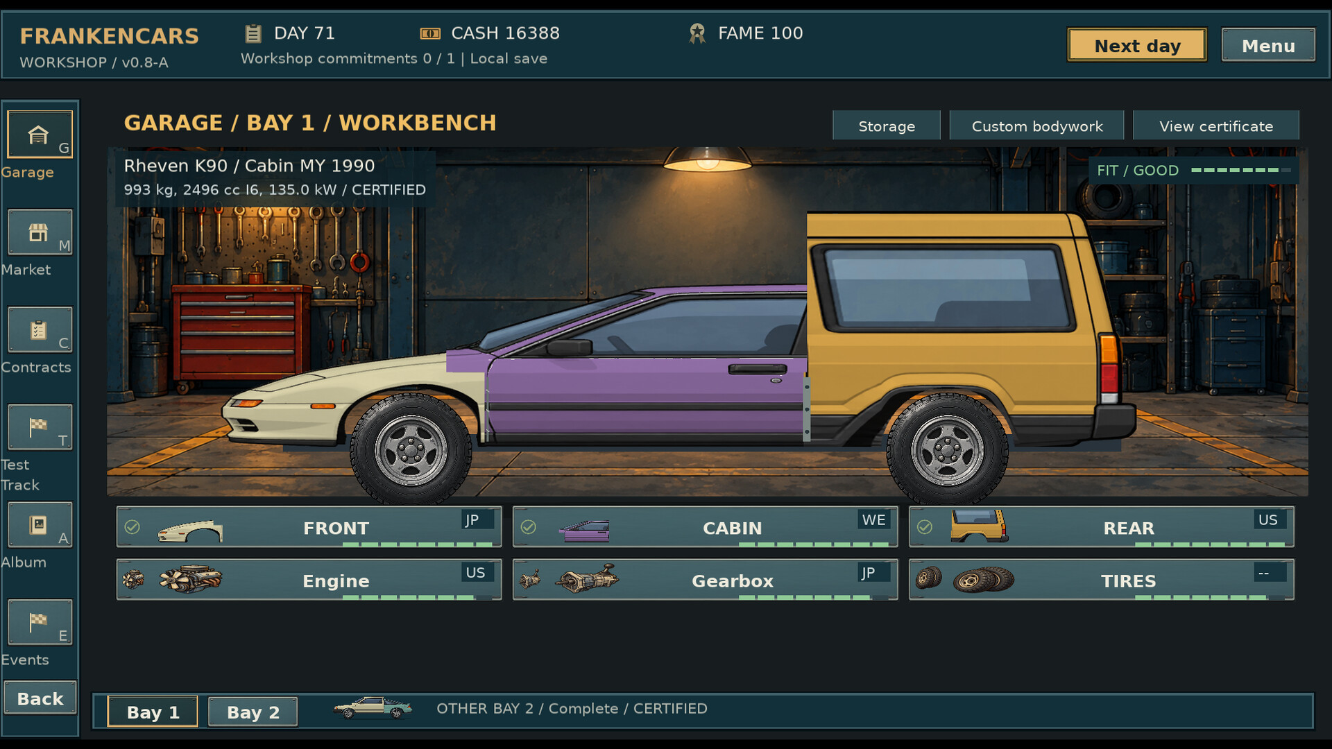 FrankenCars screenshot 1