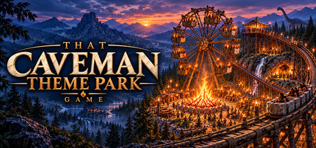 Cover art from That Caveman Theme Park Game