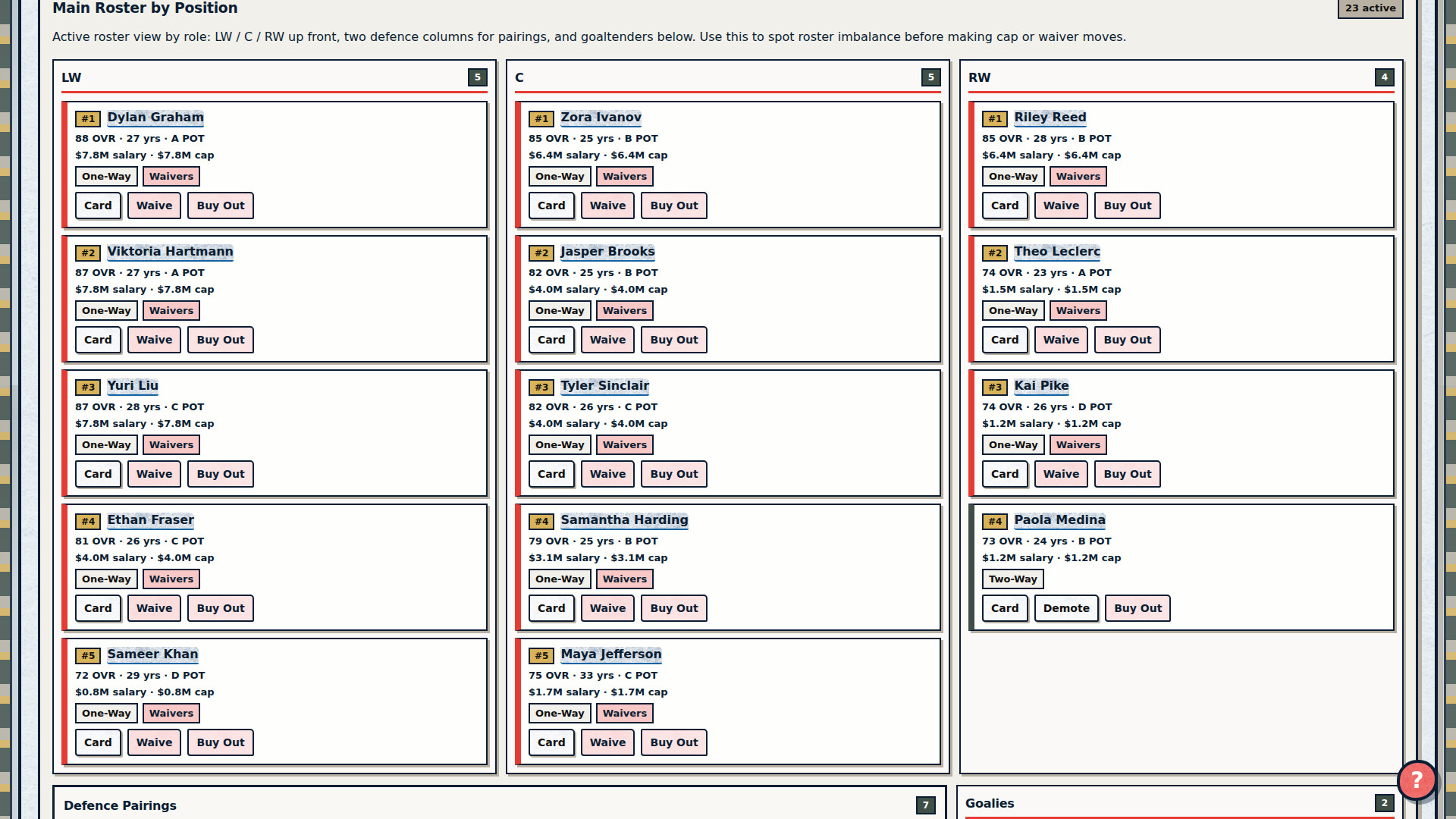 StickPuck GM screenshot 2