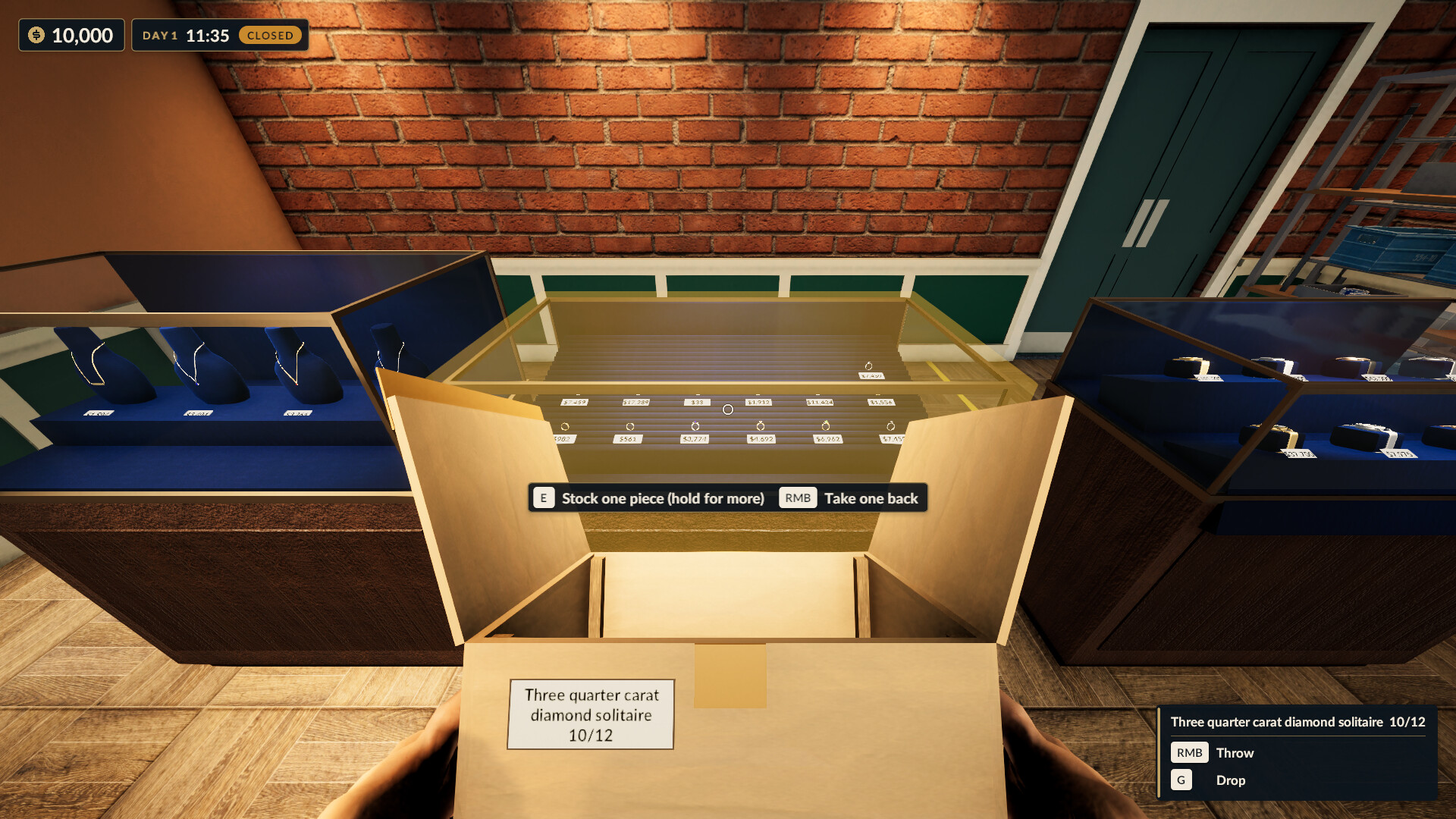 Diamond District: Jewelry Shop Simulator screenshot 2