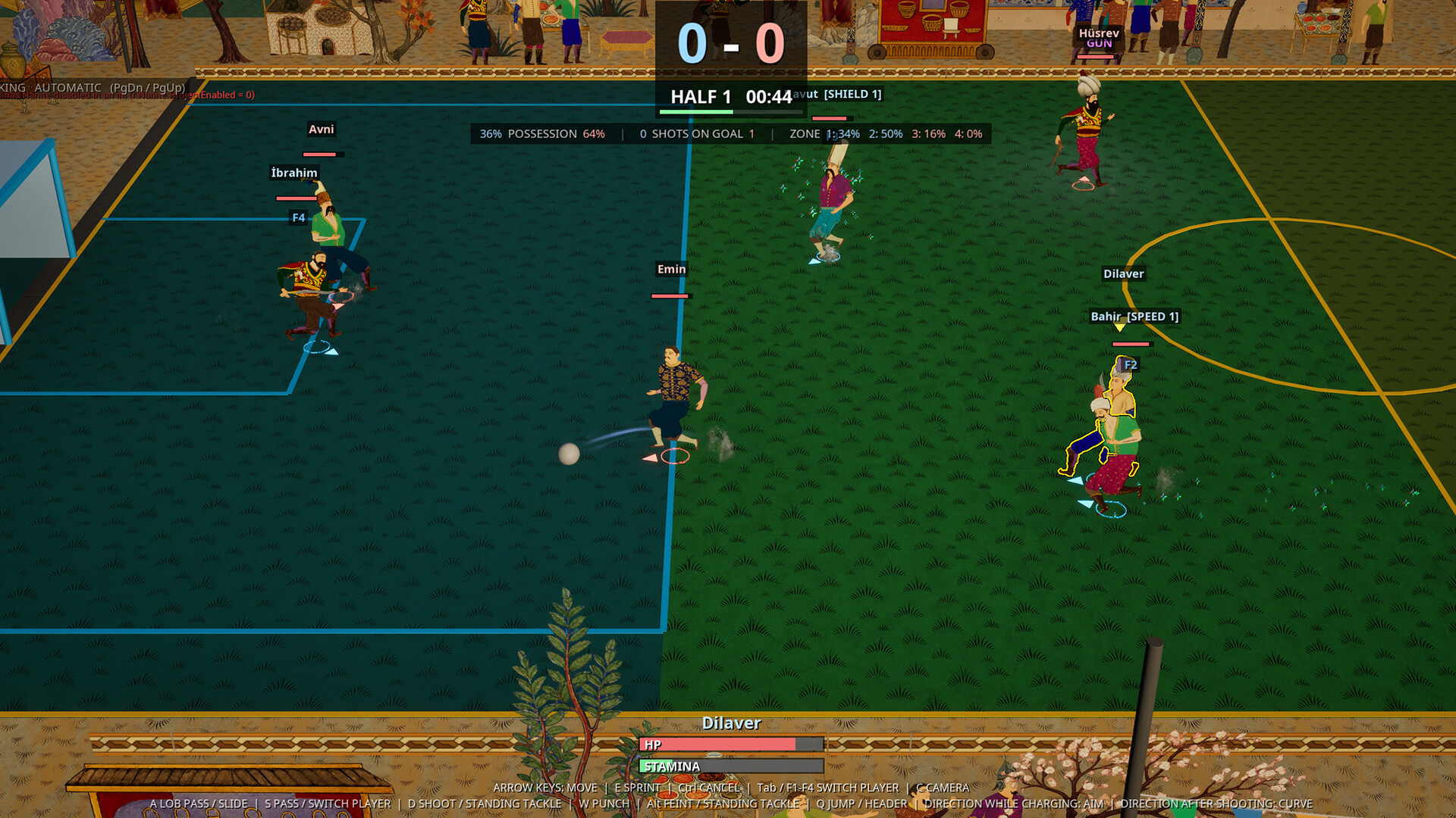 Ottocup: Illustrated Street Football screenshot 5