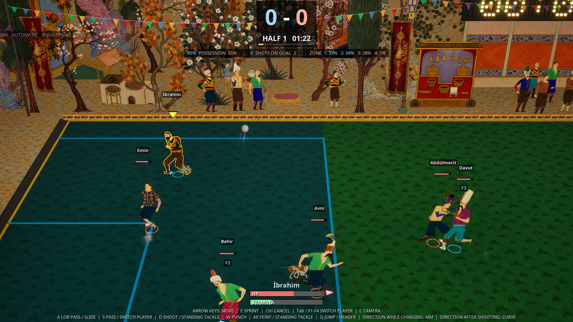 Ottocup: Illustrated Street Football screenshot 4