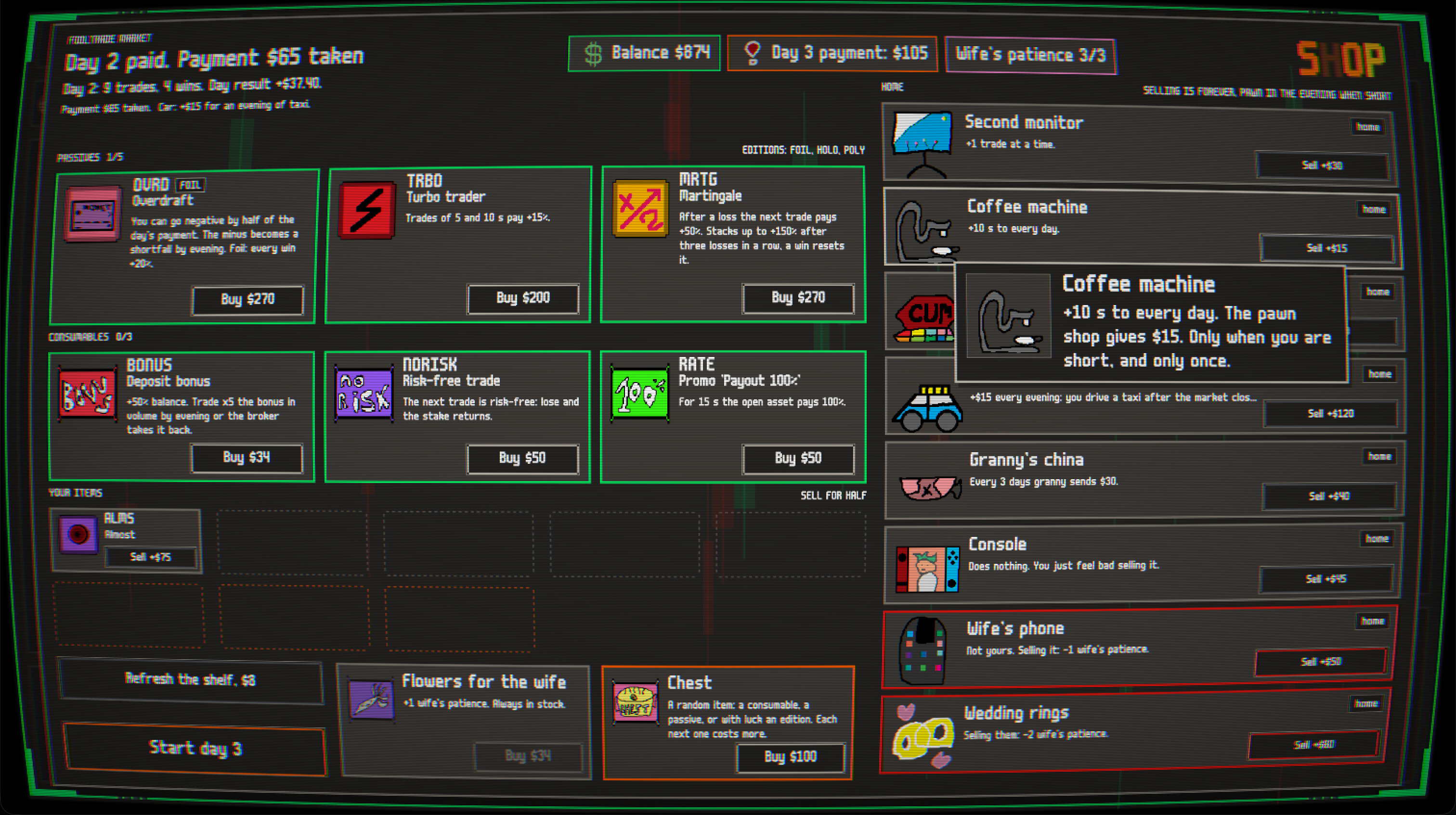 BINARY CRINGEVESTOR screenshot 4