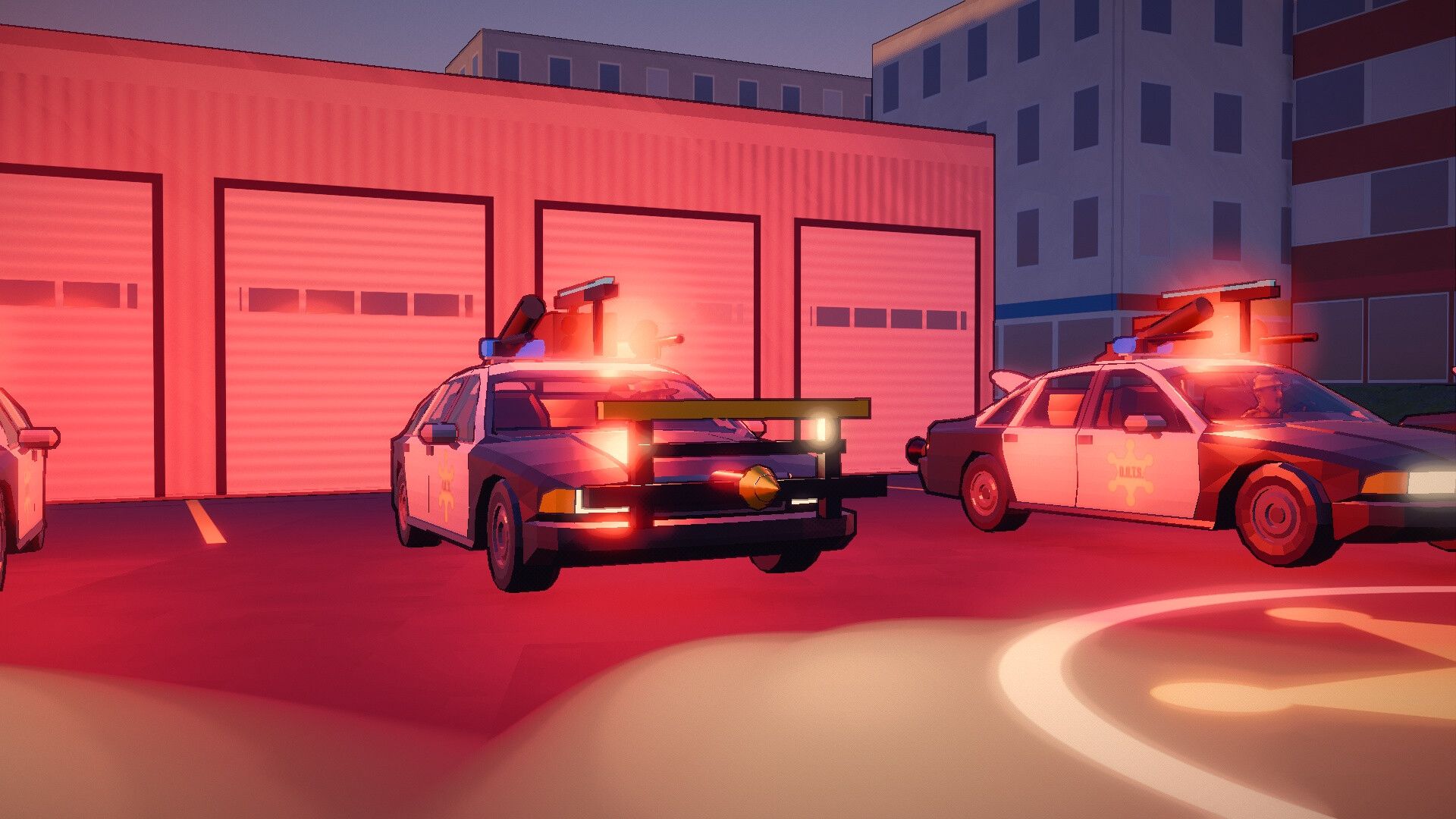 The Department of Traffic Safety Simulator trailer