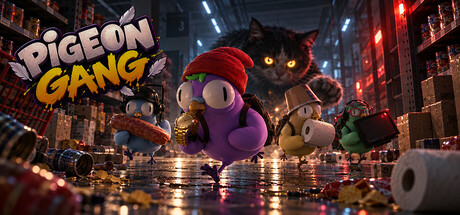 Cover art from Pigeon Gang