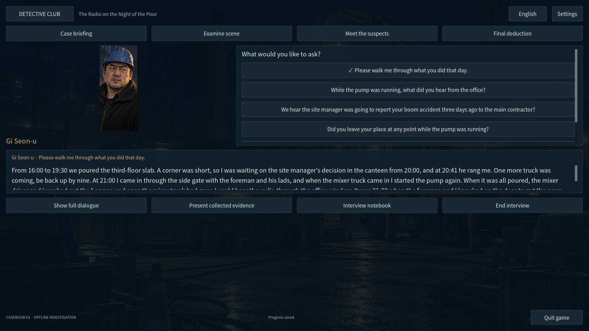 Detective Club screenshot 2