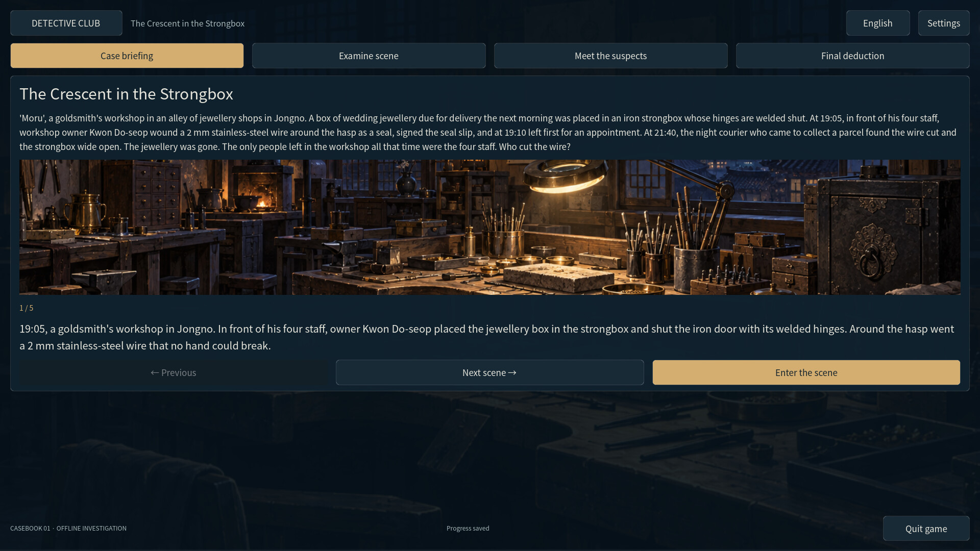 Detective Club screenshot 4