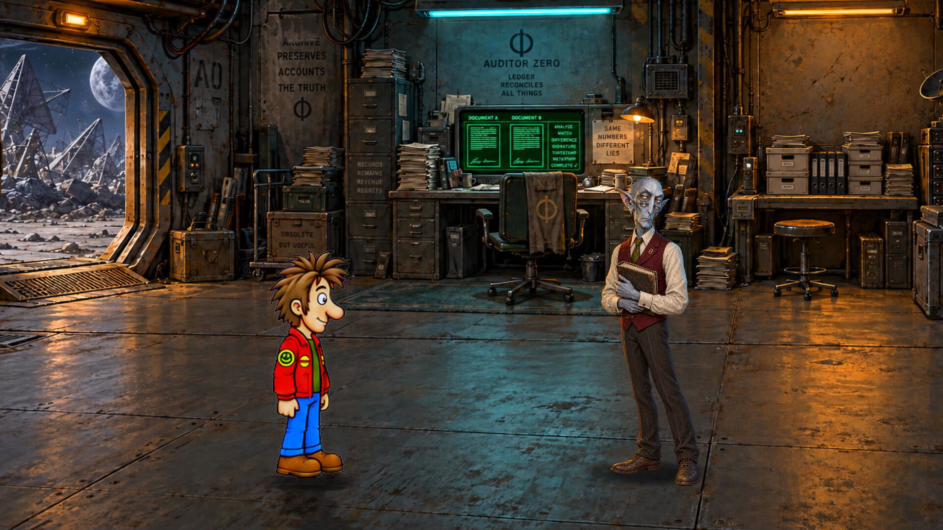 SPACE BUMPS: A Bad Space Day screenshot 2