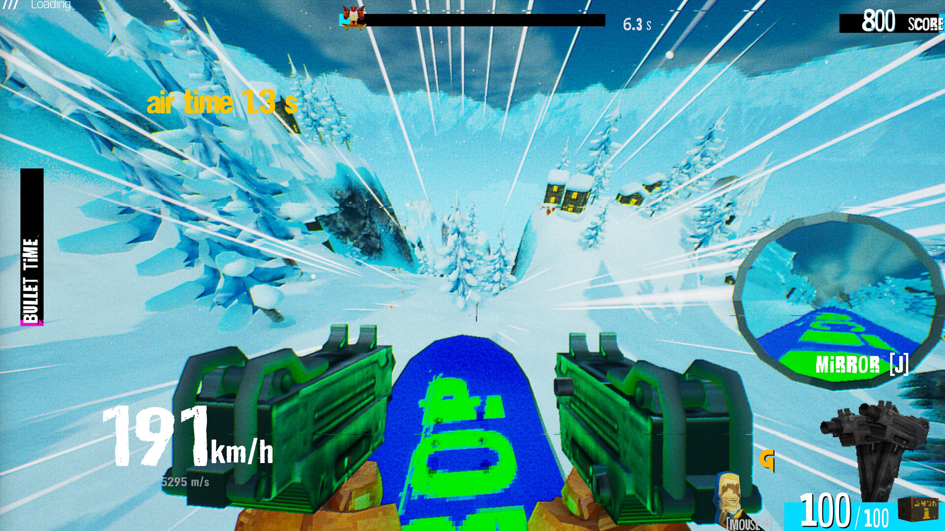 ACID DROP DOWNHILL: WITH UZI screenshot 2