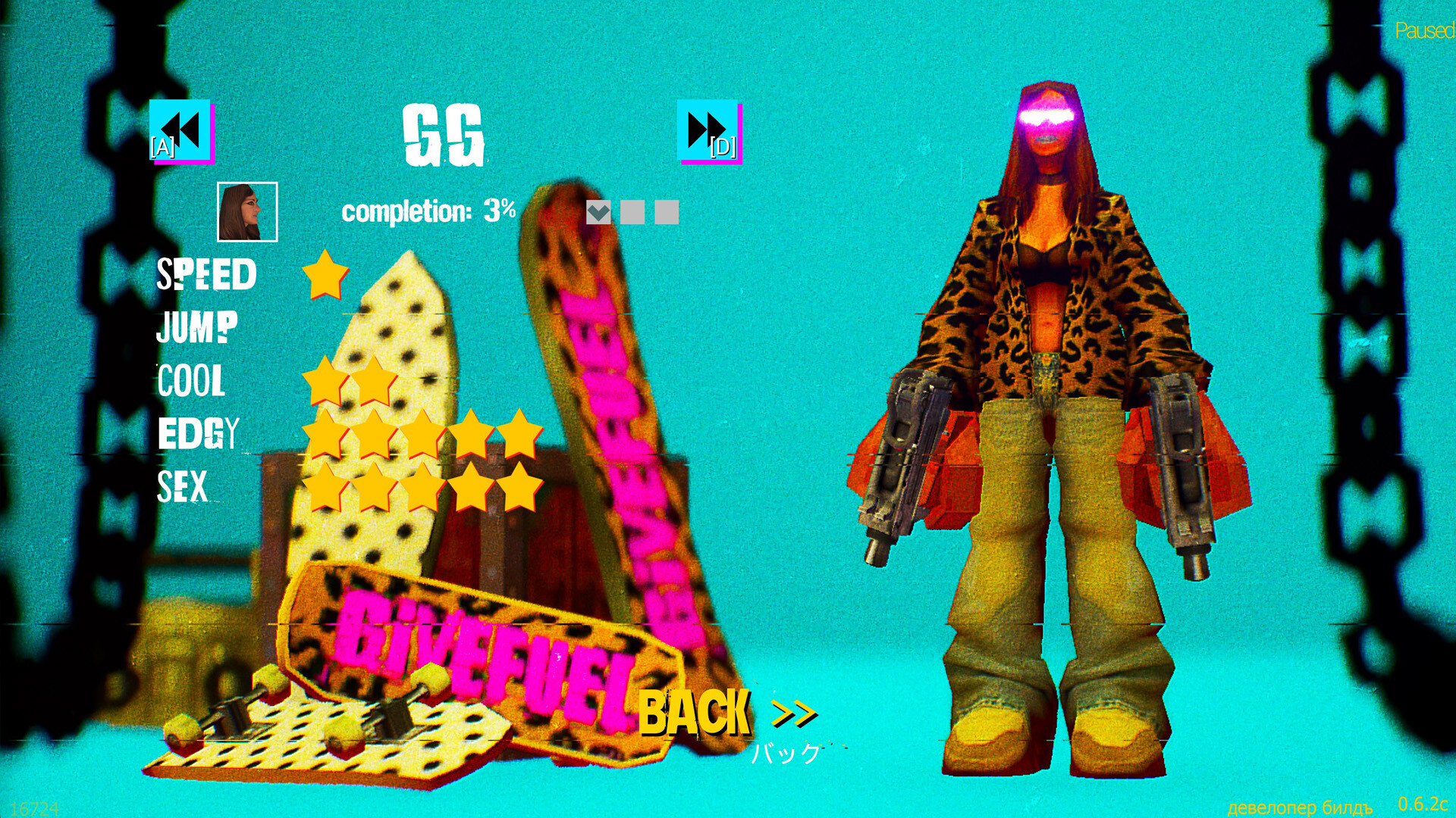 ACID DROP DOWNHILL: WITH UZI screenshot 3