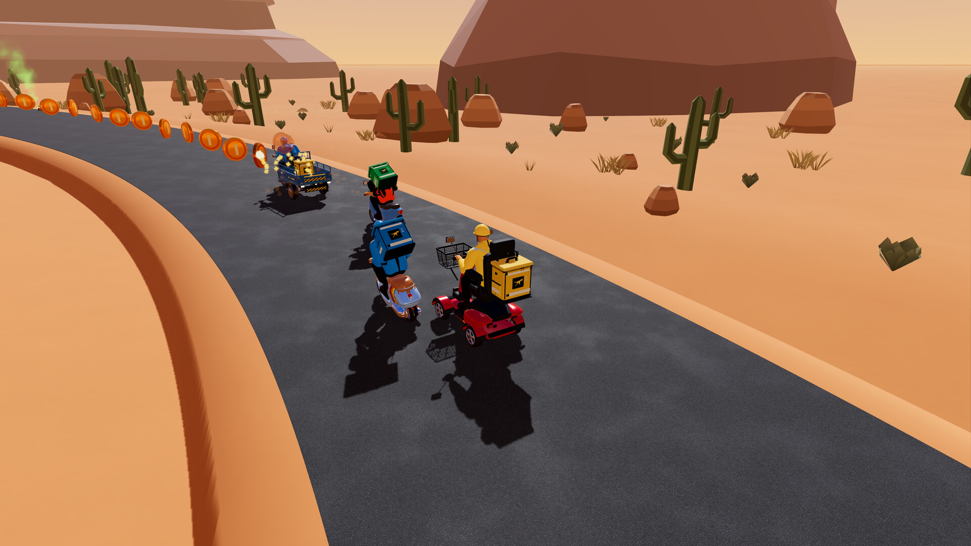 Into the Chaos: Reliable Delivery Riders screenshot 2