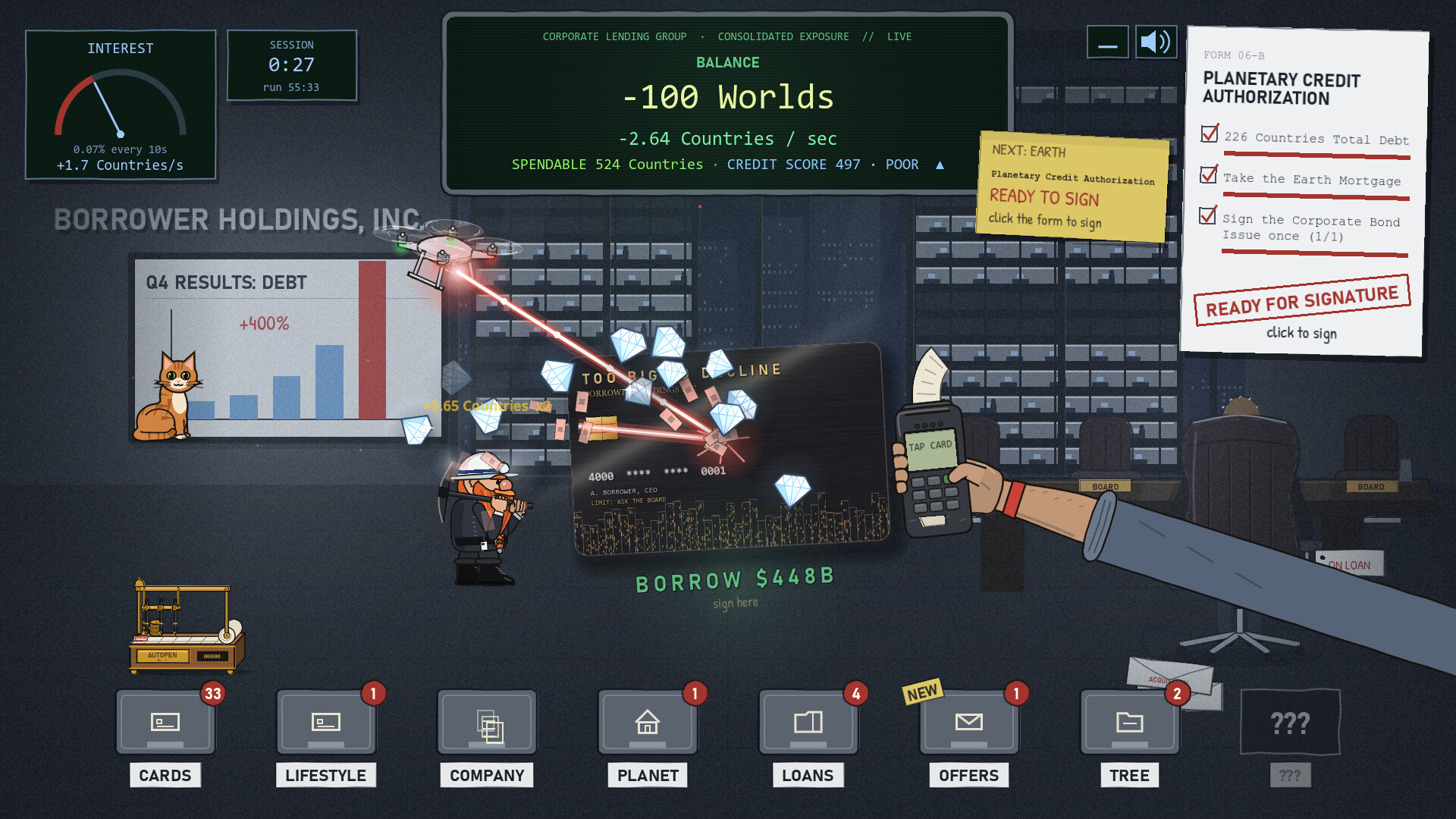 Debt Clicker screenshot 5