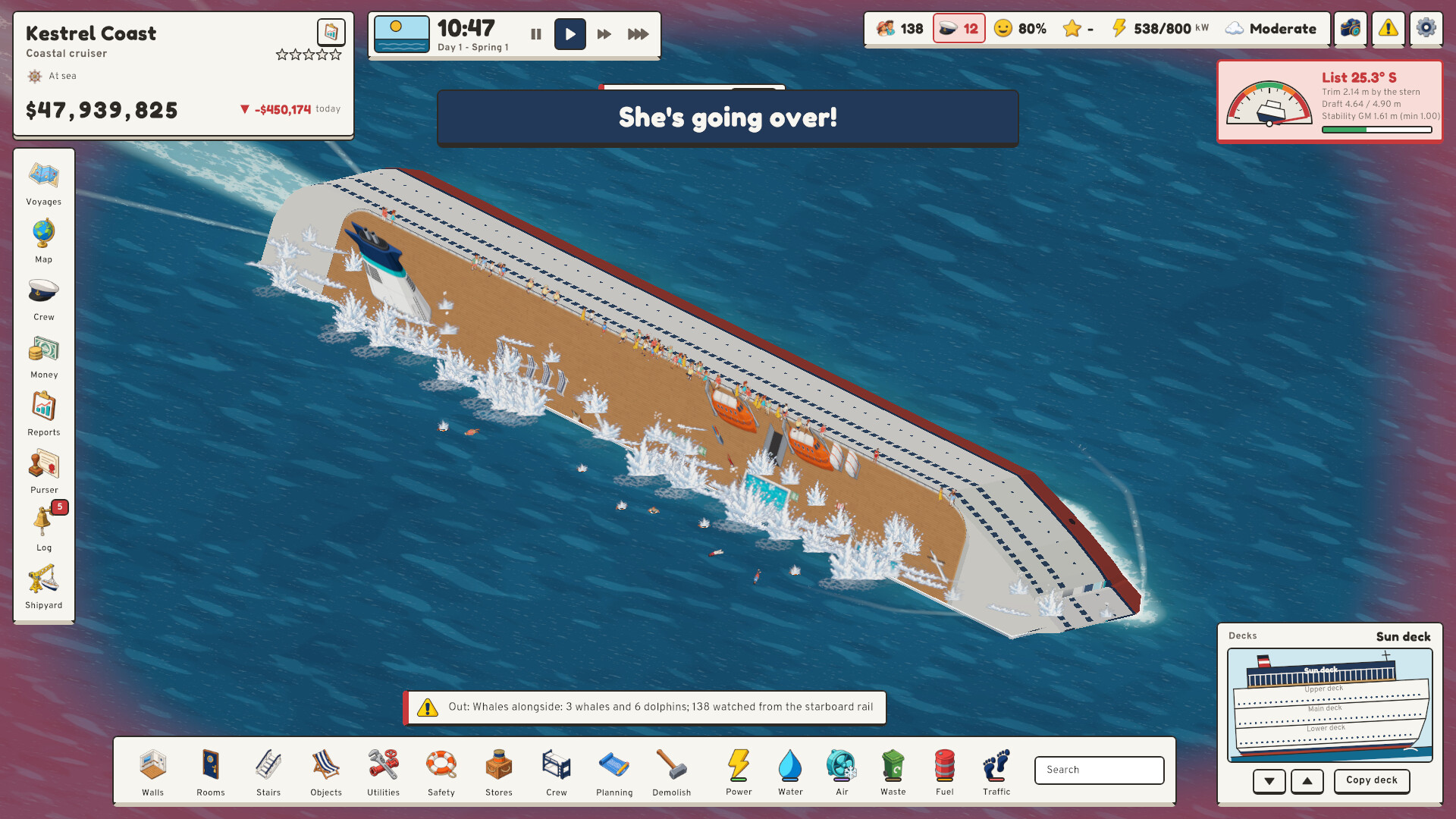 Cruisopolis: Cruise Line Tycoon screenshot 2