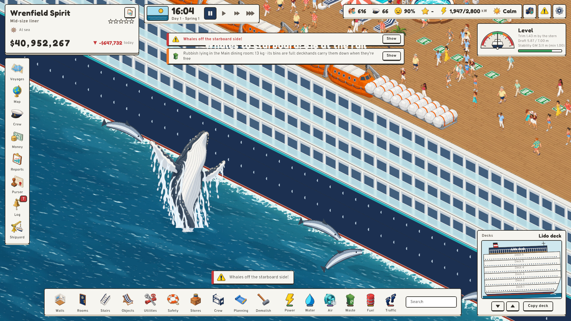 Cruisopolis: Cruise Line Tycoon screenshot 5