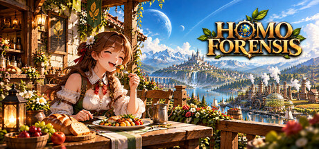 Cover art from Homo Forensis