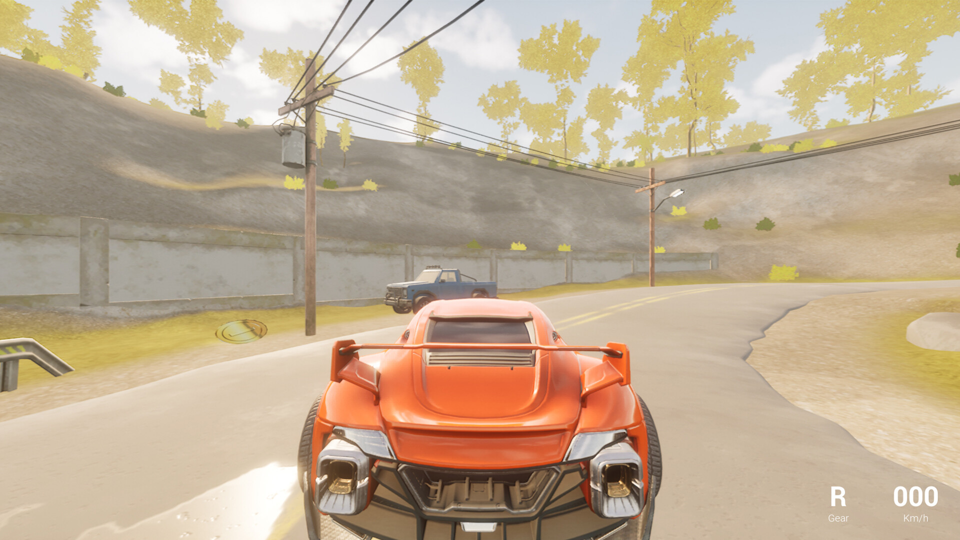 Fast car simulation screenshot 3