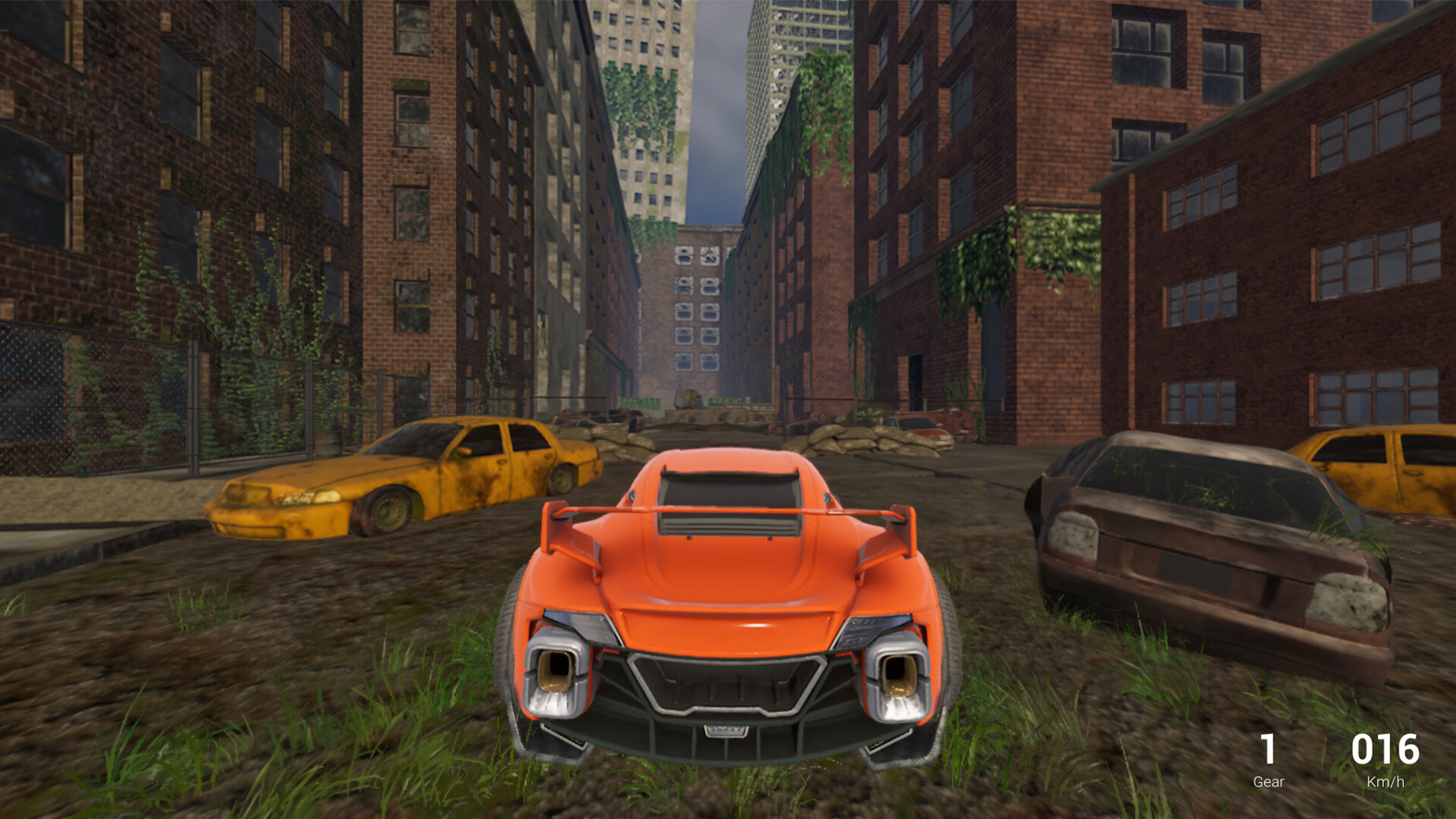 Fast car simulation screenshot 2