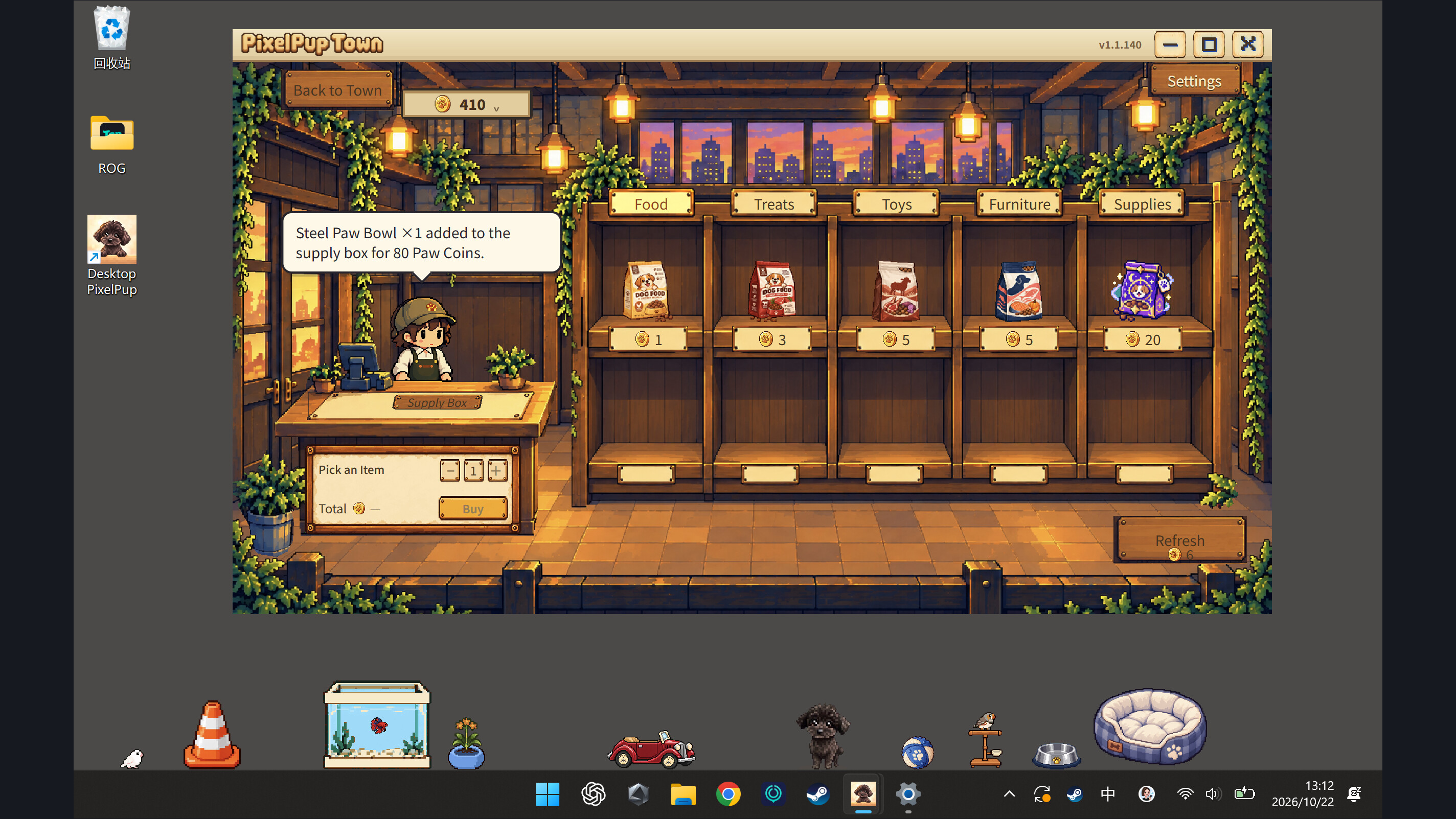 PixelPup Town screenshot 2
